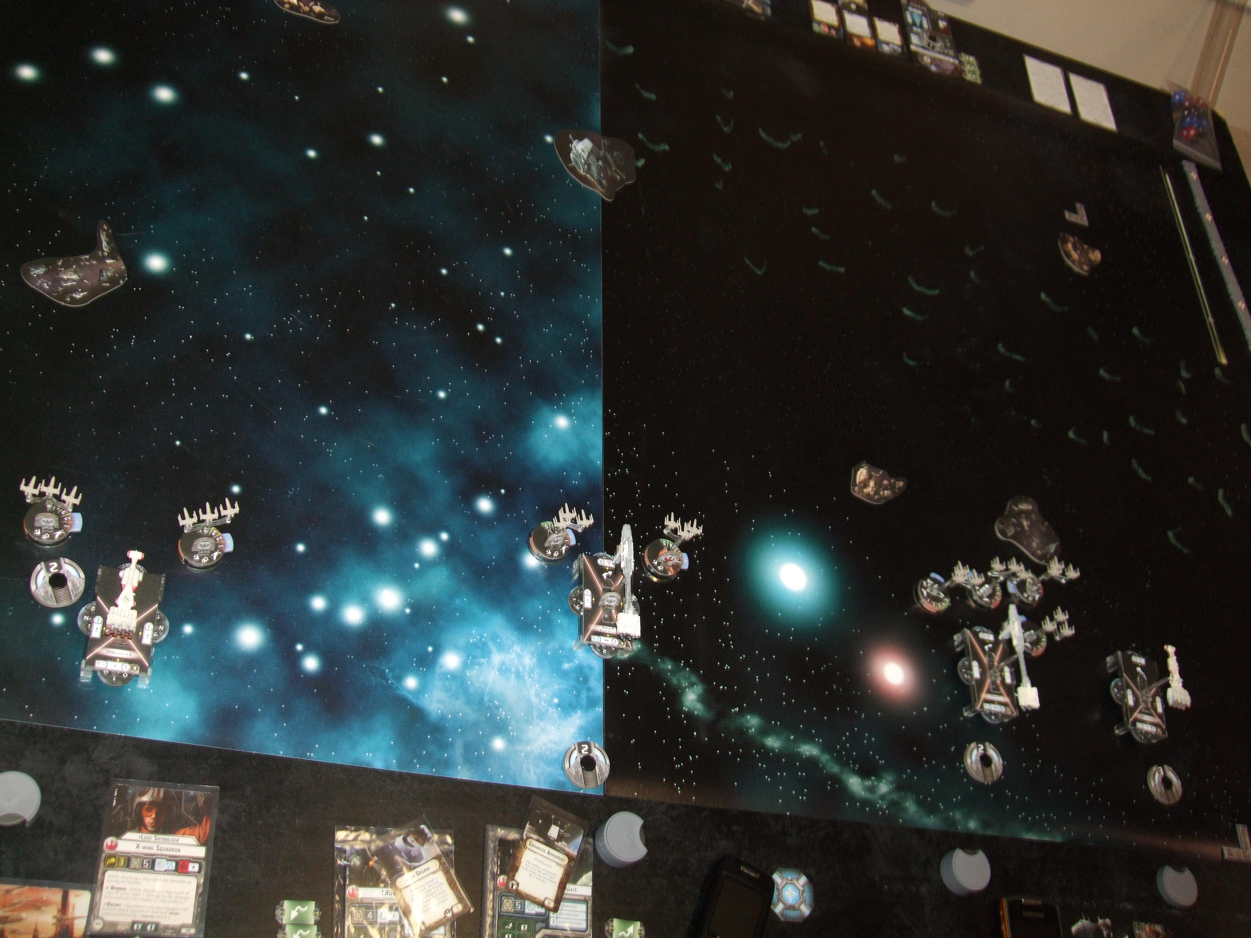 Armada, Space, Star Destroyer, Star Wars, X Wing