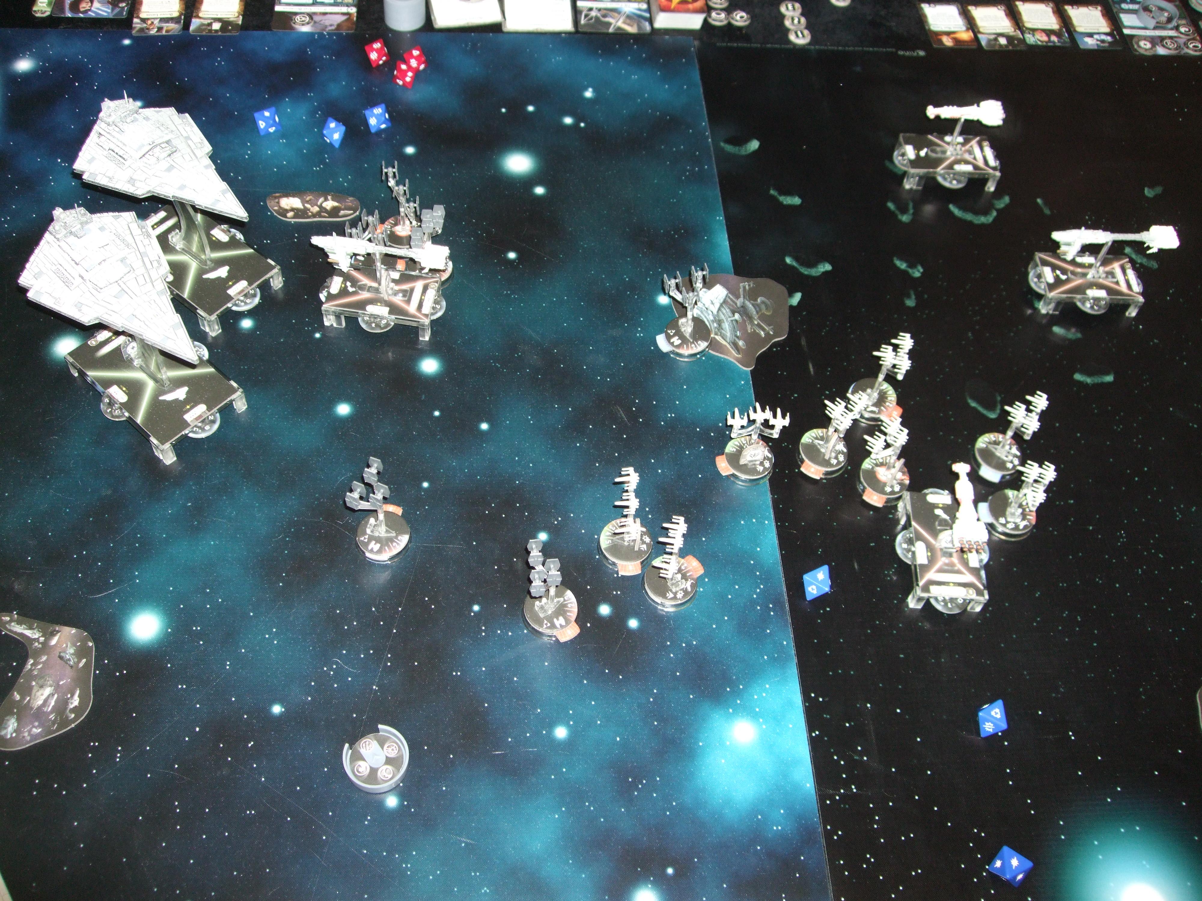Armada, Space, Star Destroyer, Star Wars, X Wing