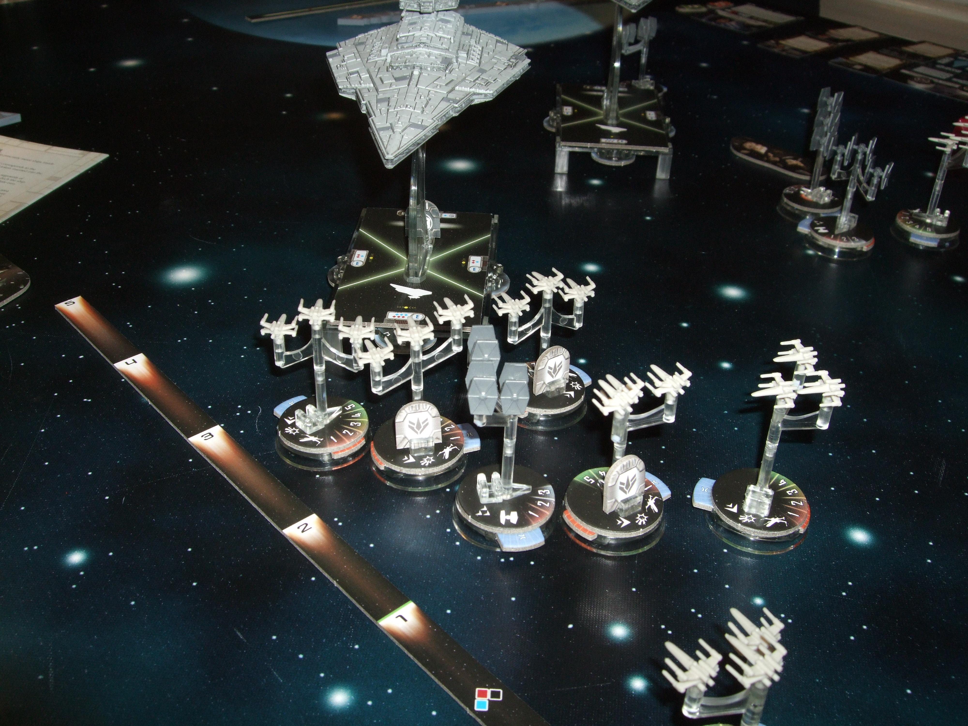Armada, Space, Star Destroyer, Star Wars, X Wing