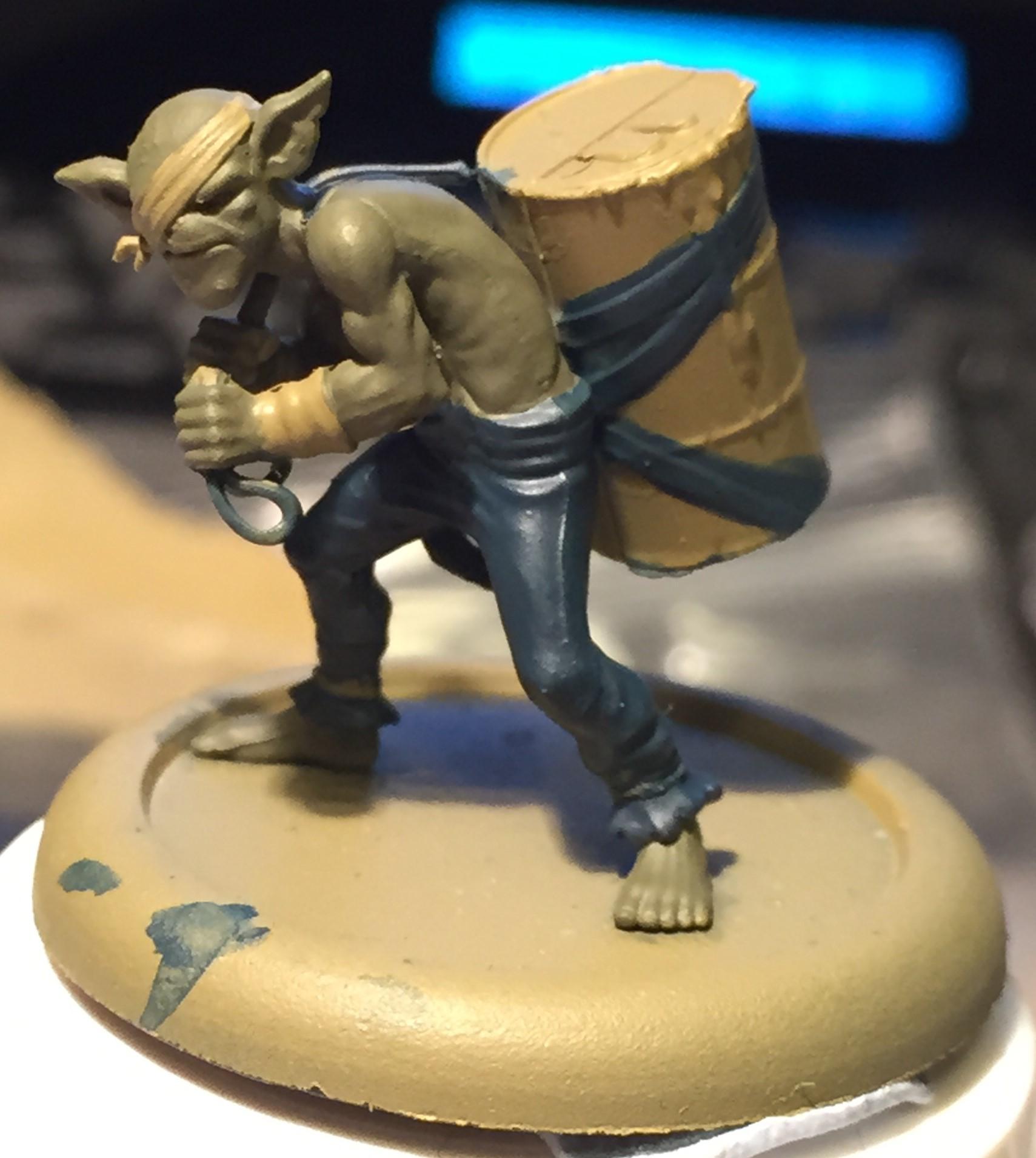 Gremlins, Malifaux, Slop Hauler, Work In Progress