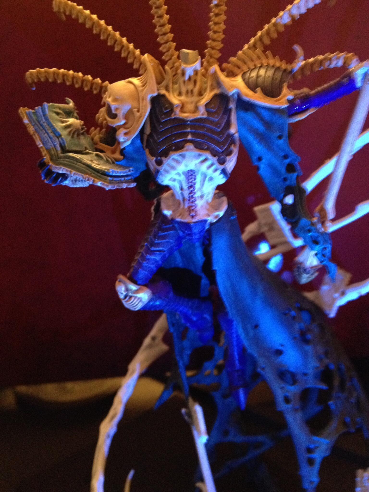 Nagash with glow in the dark paint