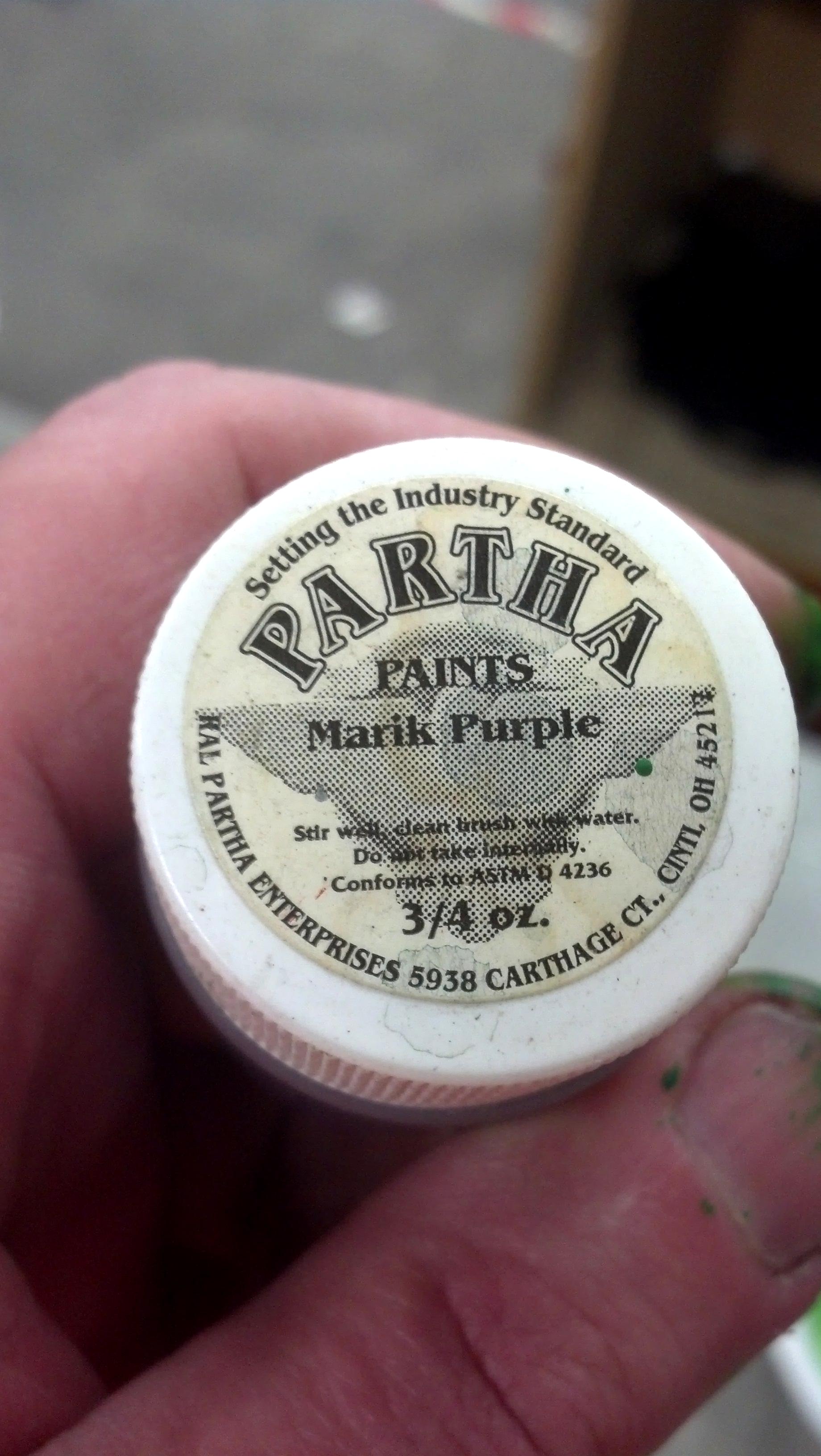 80's Paint, 80's Battletech Ral Partha Paint pots