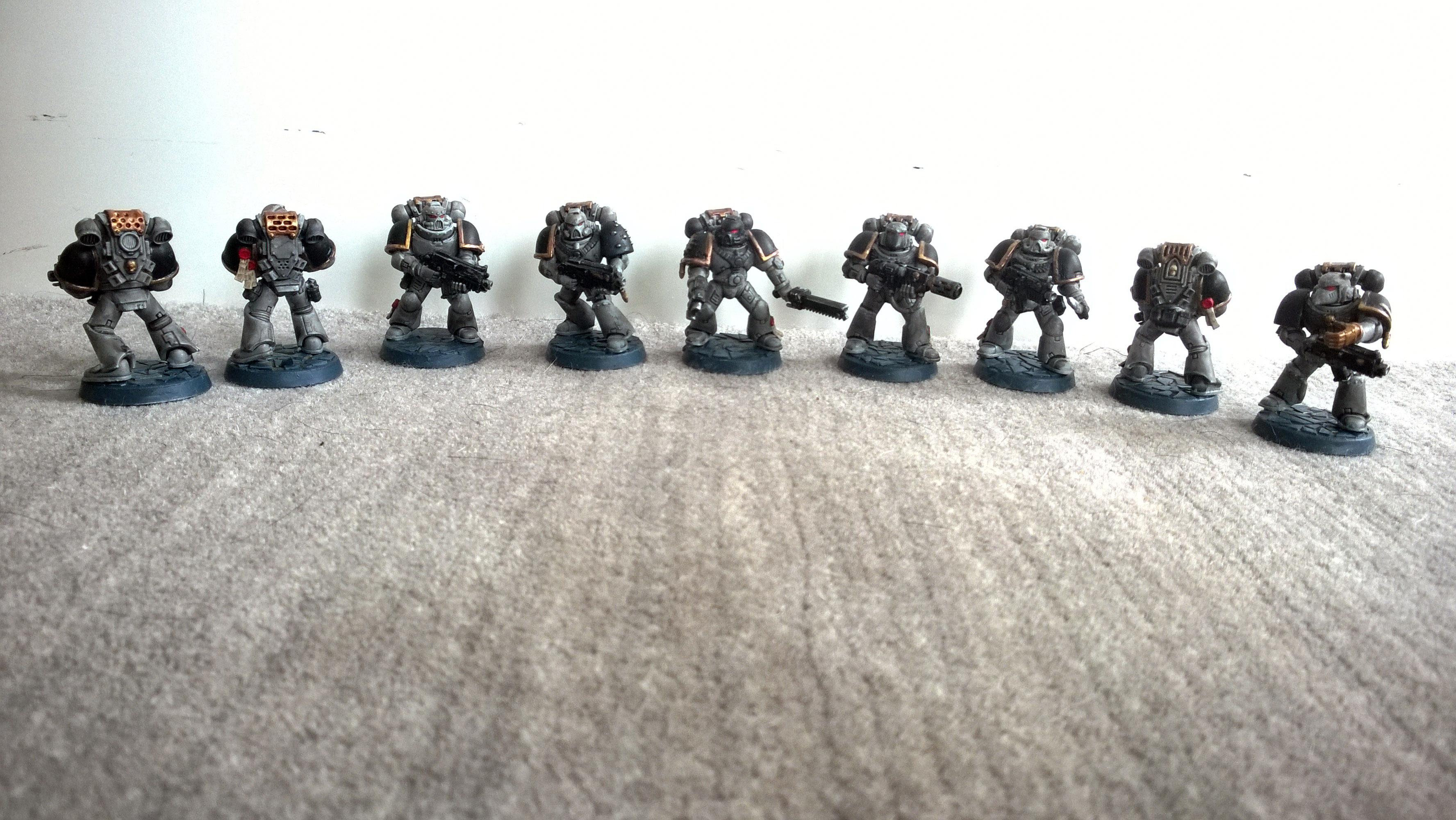 Chaos Space Marines, Loyalist, Word Bearers, Work In Progress