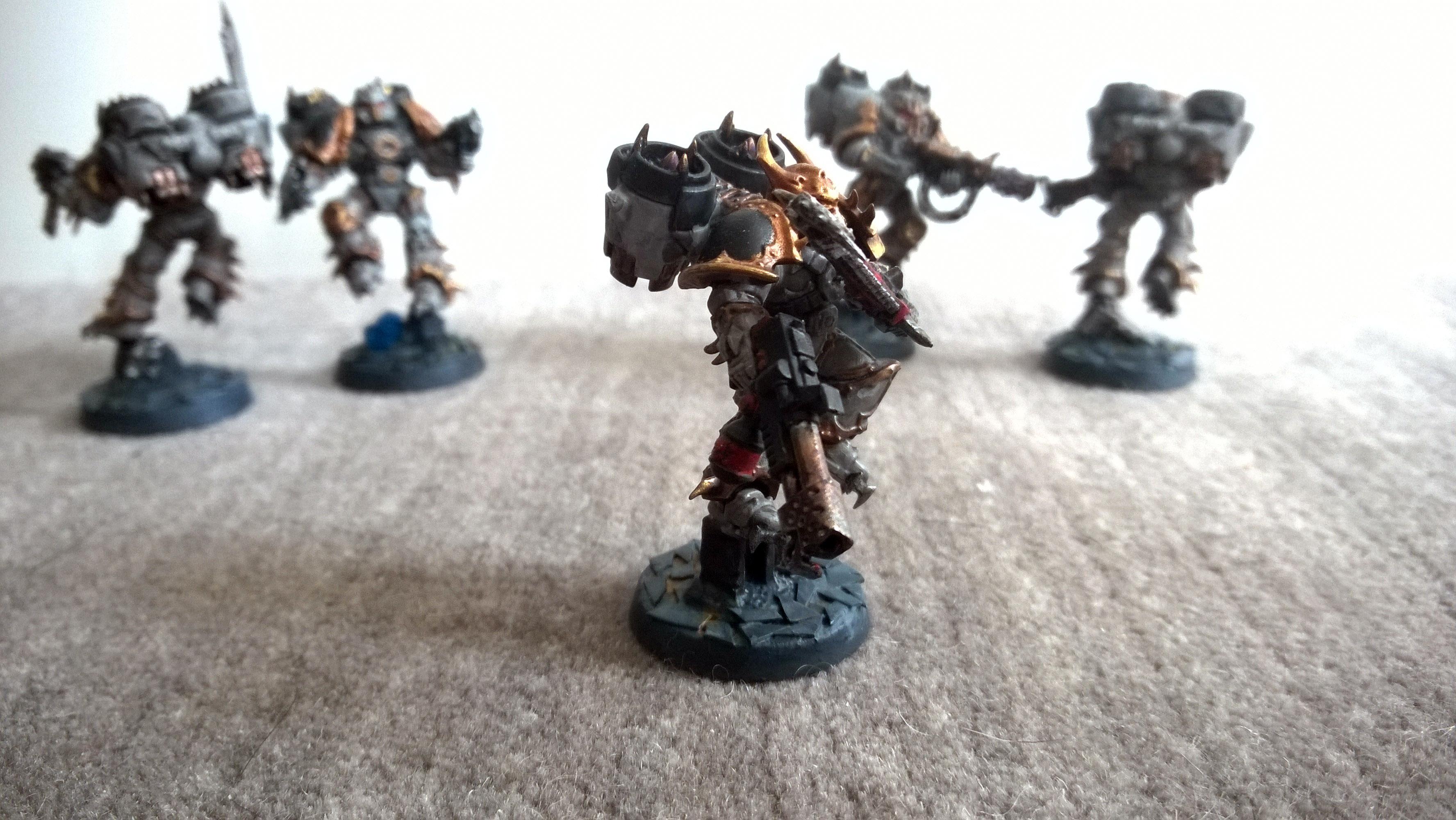 Chaos Space Marines, Loyalist, Raptors, Word Bearers, Work In Progress