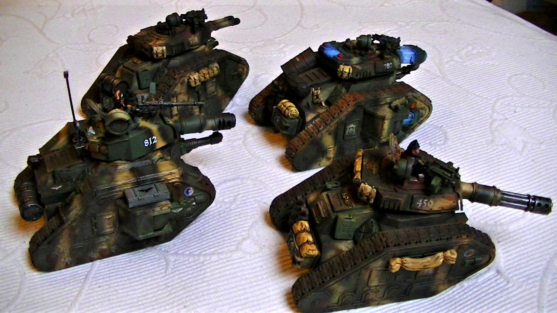my first Cadian tank unit 