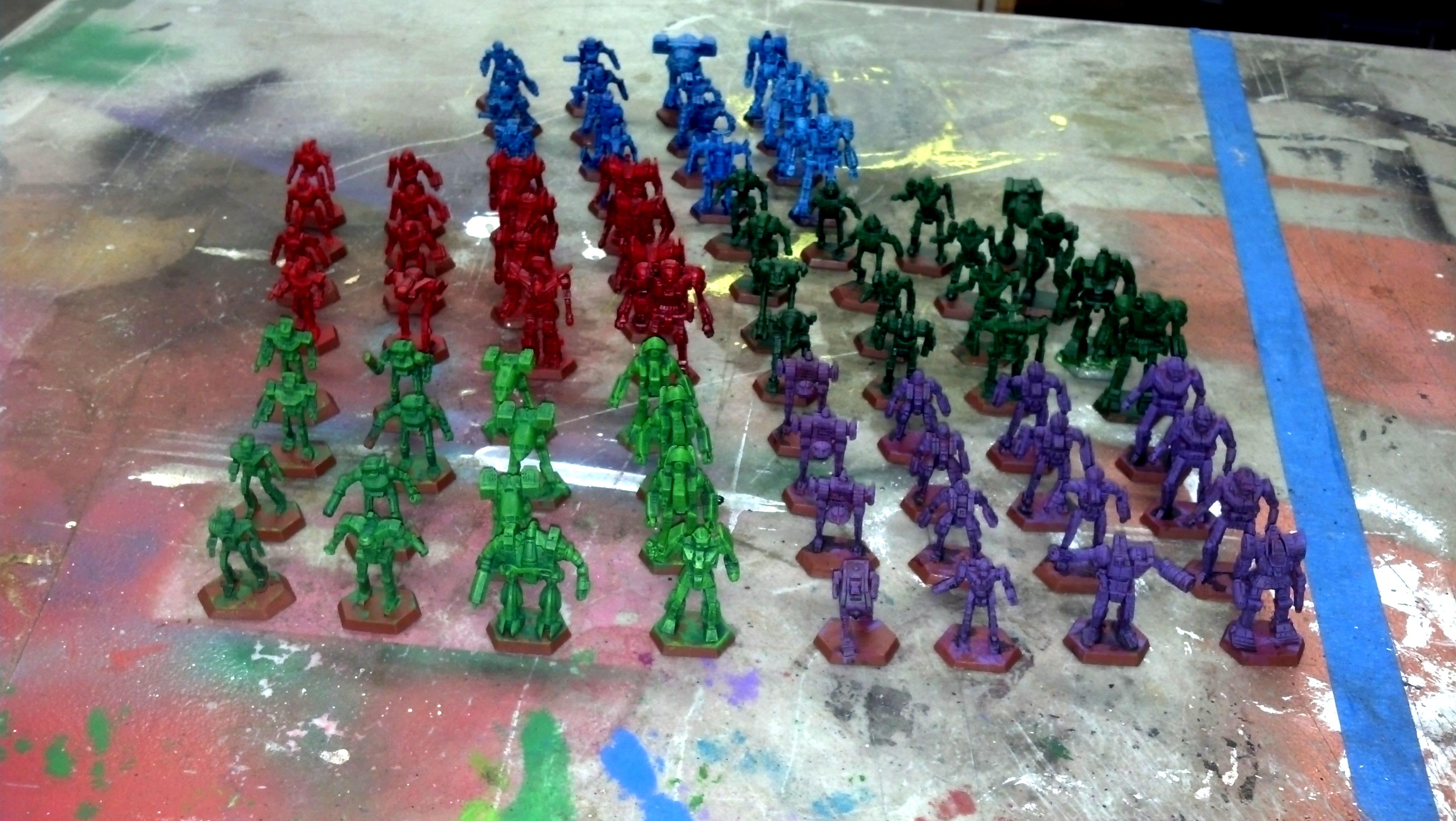 Battletech, Taste The Rainbow, Work In Progress