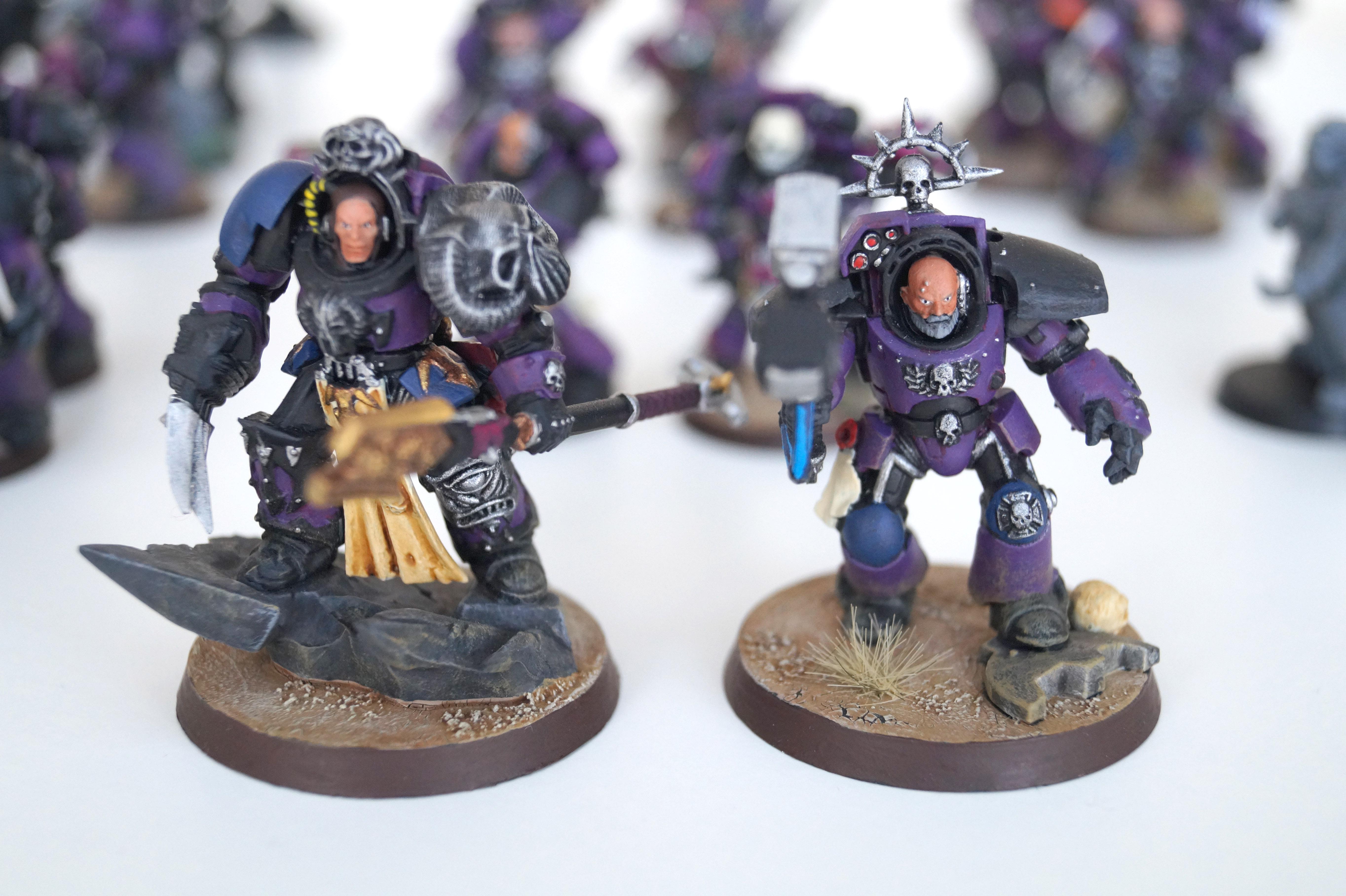 Army, Death Ravens, Devastators, Headquarters, Raven Guard, Sternguard, Tactical Squad, Terminator Armor