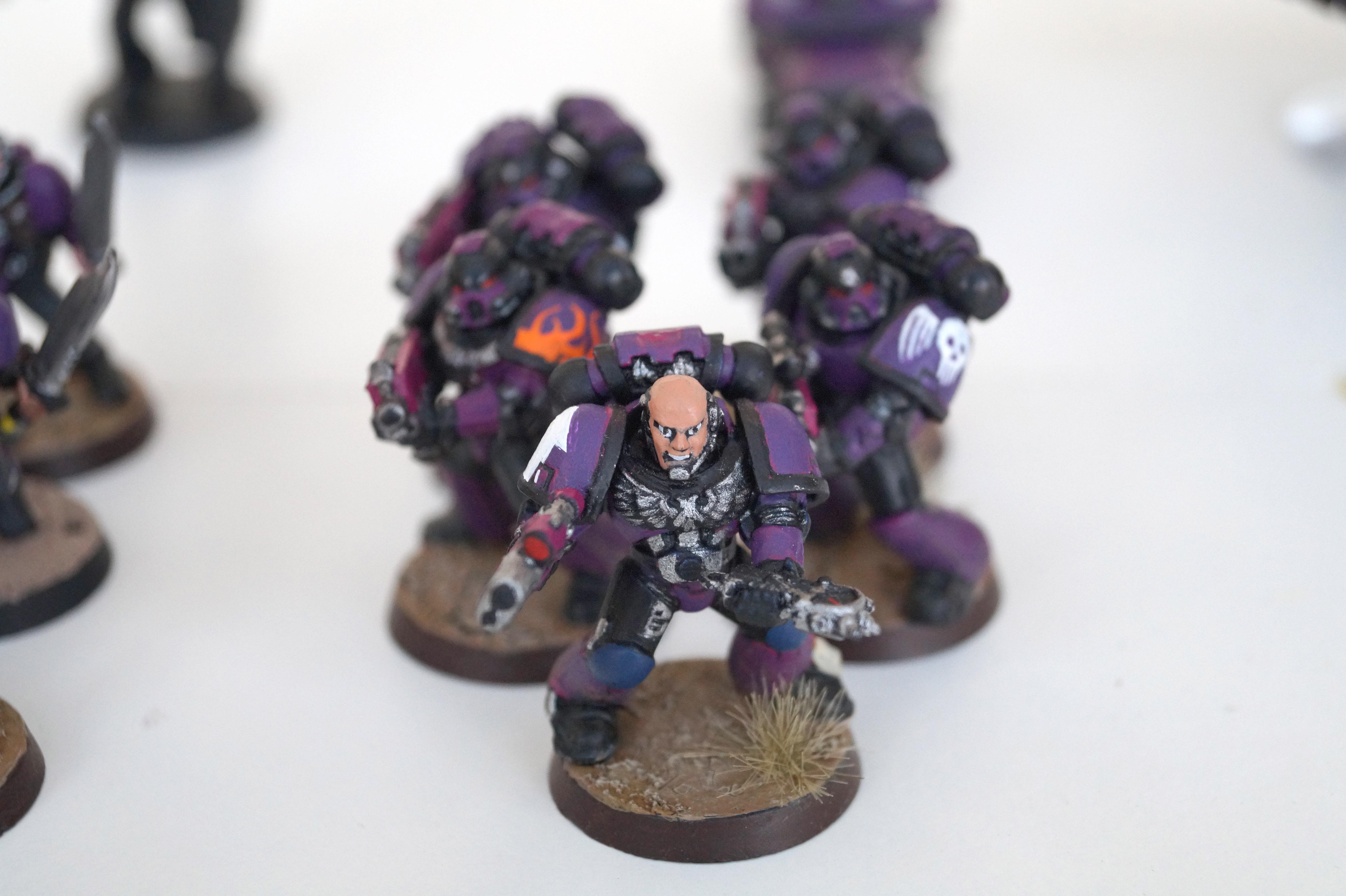 Army, Death Ravens, Devastators, Headquarters, Raven Guard, Sternguard, Tactical Squad, Terminator Armor