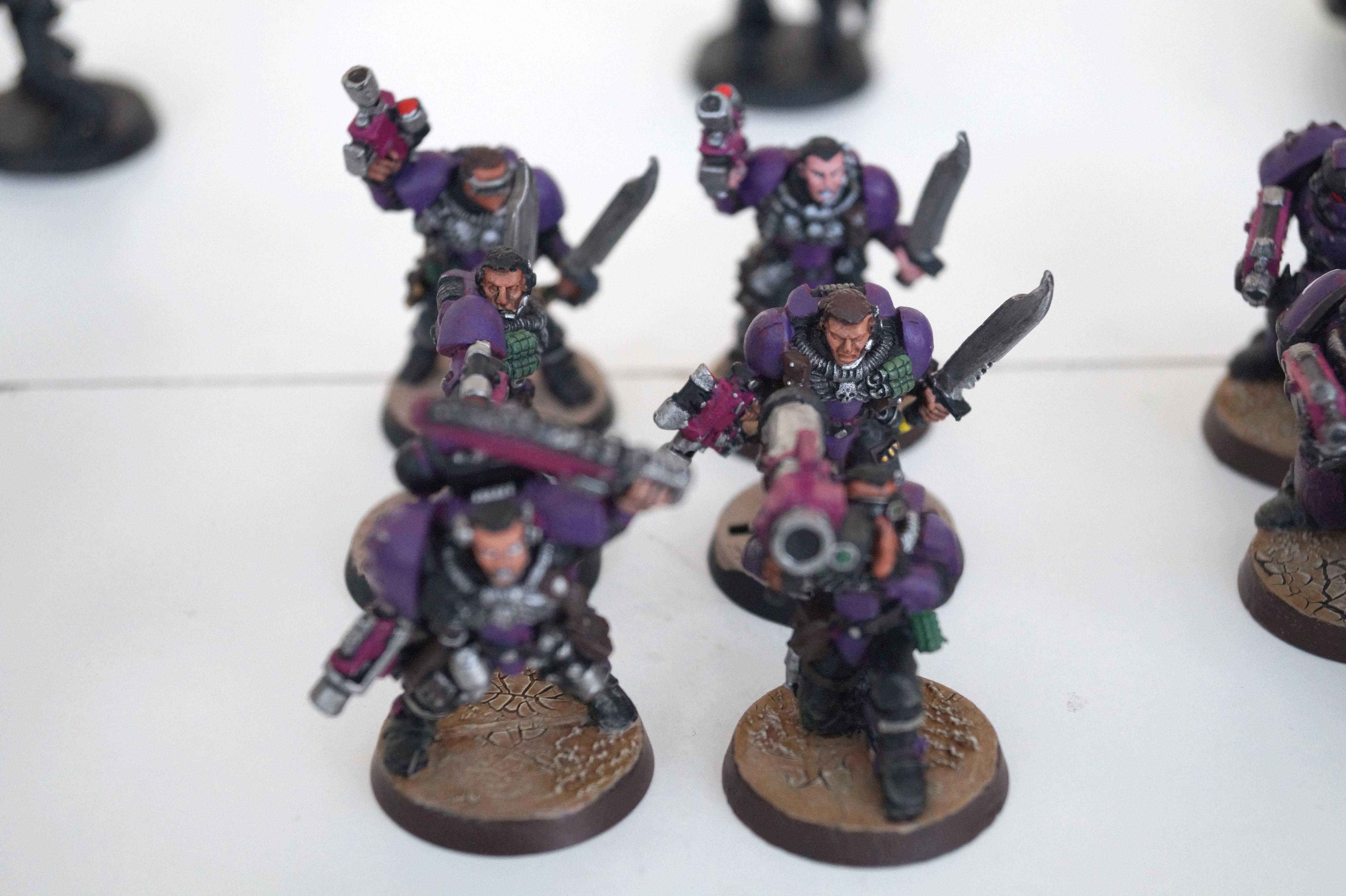 Army, Death Ravens, Devastators, Headquarters, Raven Guard, Sternguard, Tactical Squad, Terminator Armor