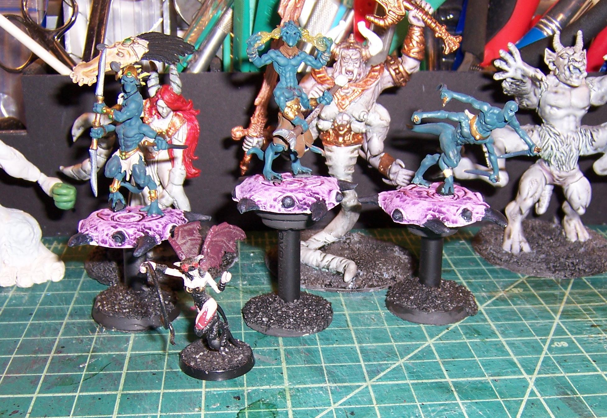 Chaos, Custom, Daemons, Sculpted, Warhammer 40,000