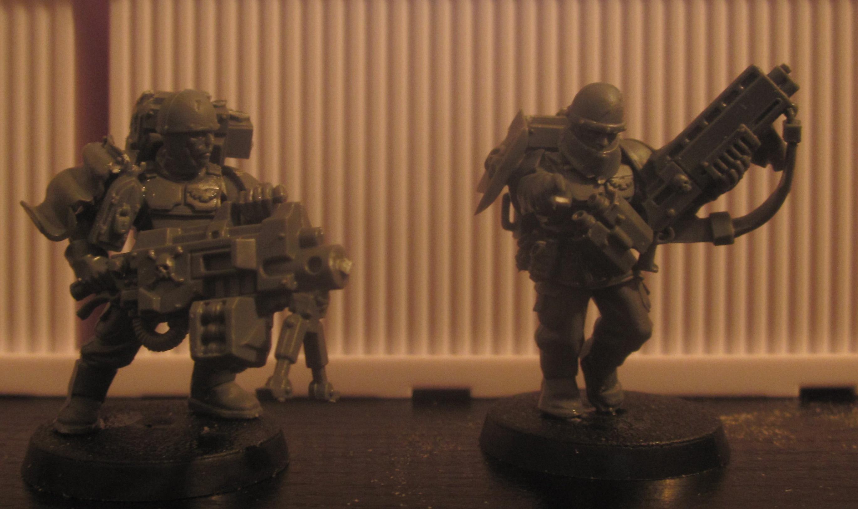 Adeptus Arbites, Bretonnians, Cadians, Conversion, Henchmen, Inquisition