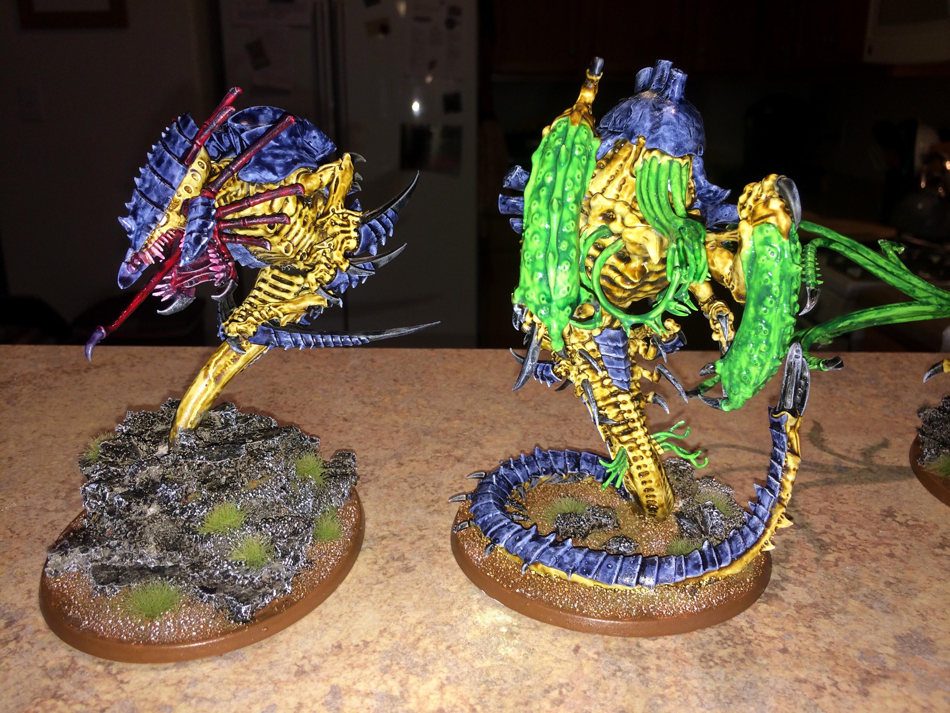 Malanthrope, Mawloc, Nids, Trygon, Tyranids