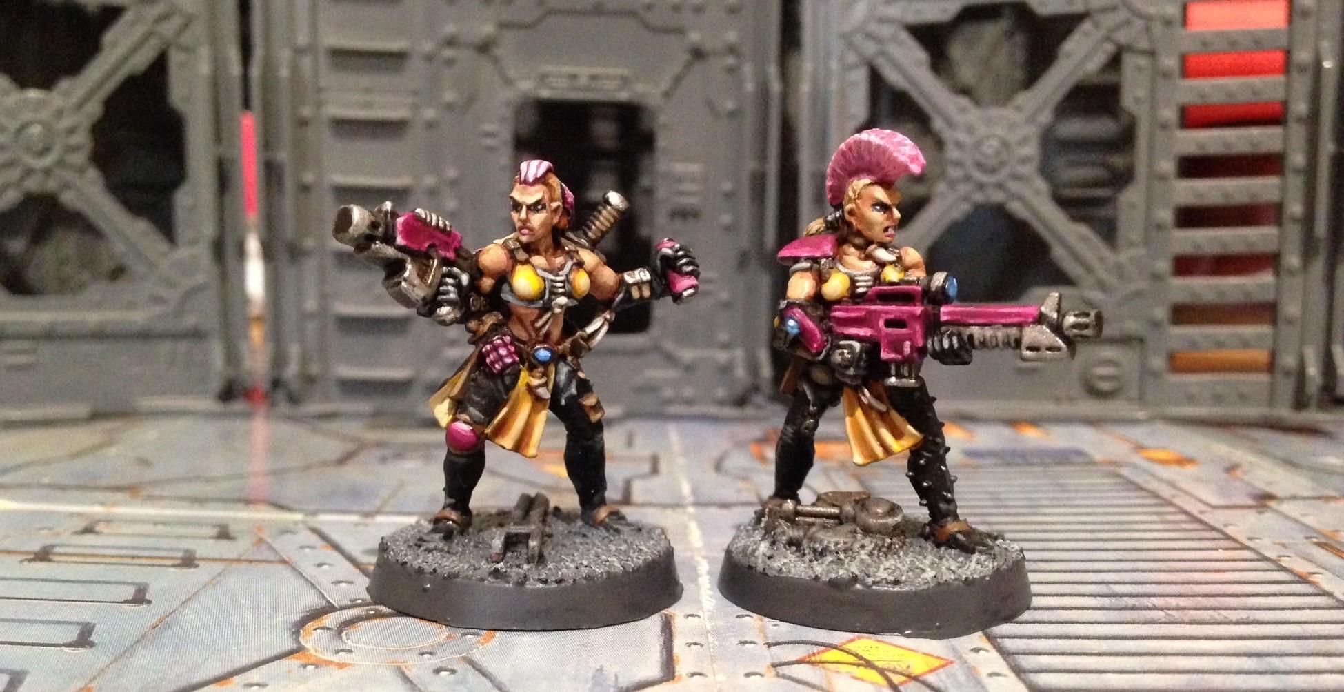 Escher, Necromunda, Necromunda Escher Gangers