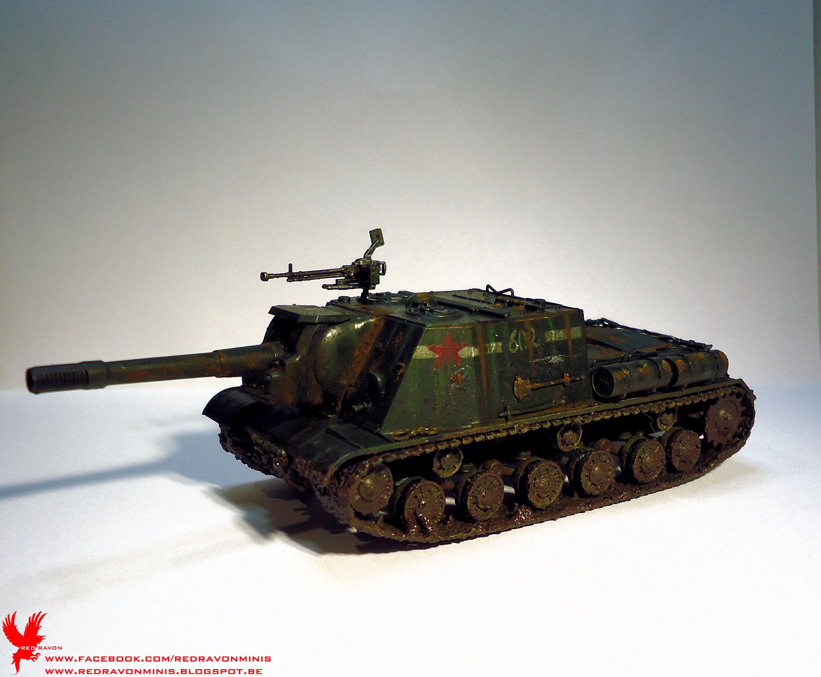 Isu 152, Mud, Russians, Rust, Tank, Weathered, World War 2