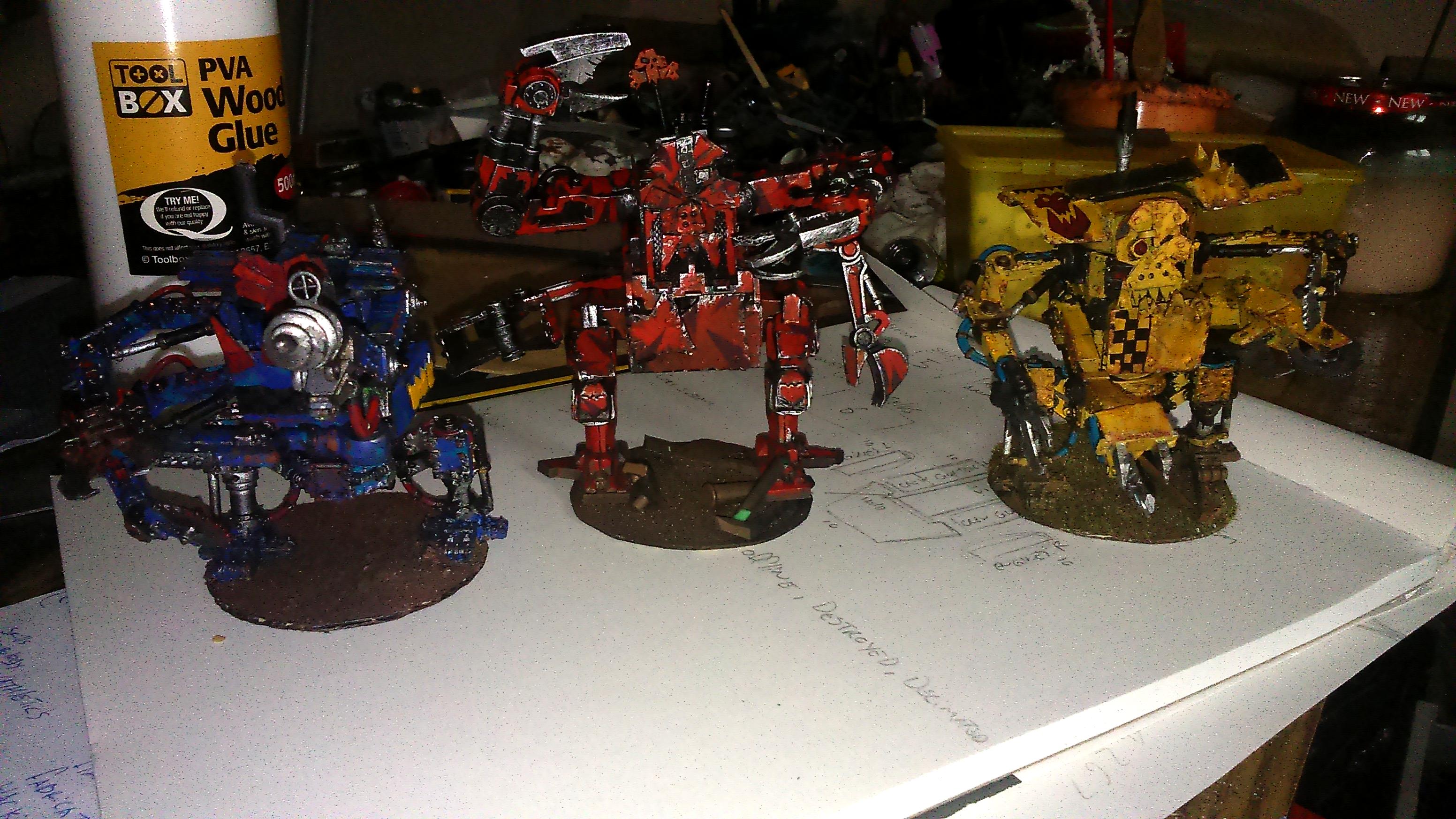 Army, Battle, Blood Axe, Conversion, Custom, Dakka Dakka, Deff Dredd, Dreadnaut, Dredd Mob, Dredds, Orks, Scratch Build, Terrain