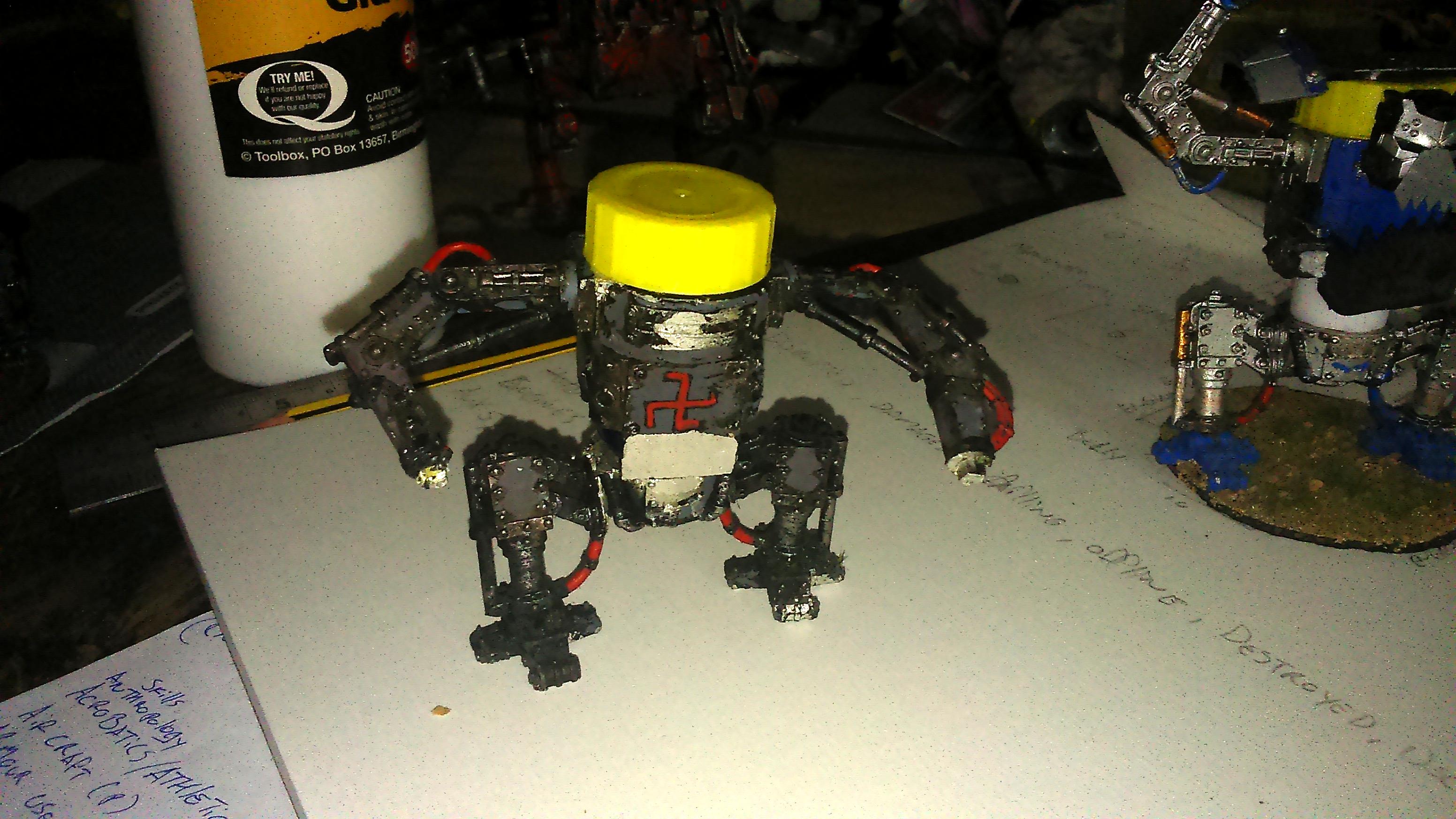 Army, Battle, Blood Axe, Conversion, Custom, Dakka Dakka, Deff Dredd, Dreadnaut, Dredd Mob, Dredds, Orks, Scratch Build, Terrain