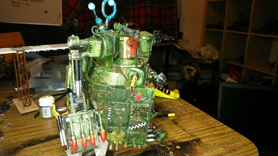 Army, Battle, Blood Axe, Conversion, Custom, Dakka Dakka, Deff Dredd, Dreadnaut, Dredd Mob, Dredds, Orks, Scratch Build, Terrain