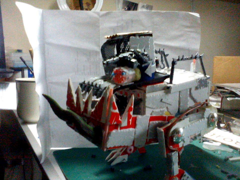Army, Battle, Blood Axe, Conversion, Custom, Dakka Dakka, Deff Dredd, Dreadnaut, Dredd Mob, Dredds, Gorkanaut, Morkanaut, Orks, Scratch Build, Terrain