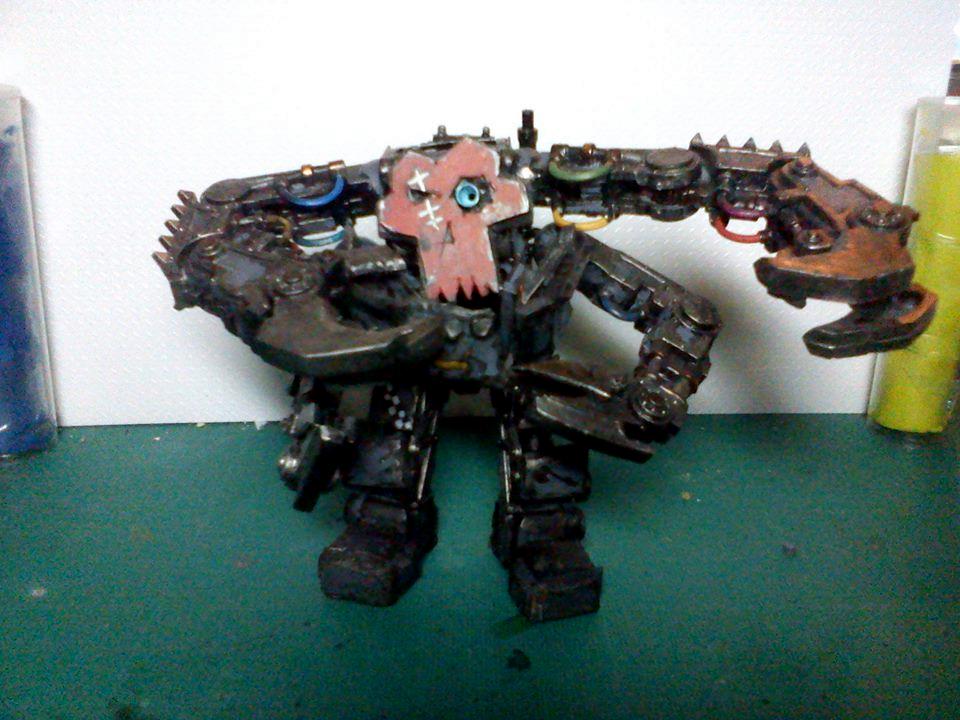 Army, Battle, Blood Axe, Conversion, Custom, Dakka Dakka, Deff Dredd, Dreadnaut, Dredd Mob, Dredds, Orks, Scratch Build, Terrain