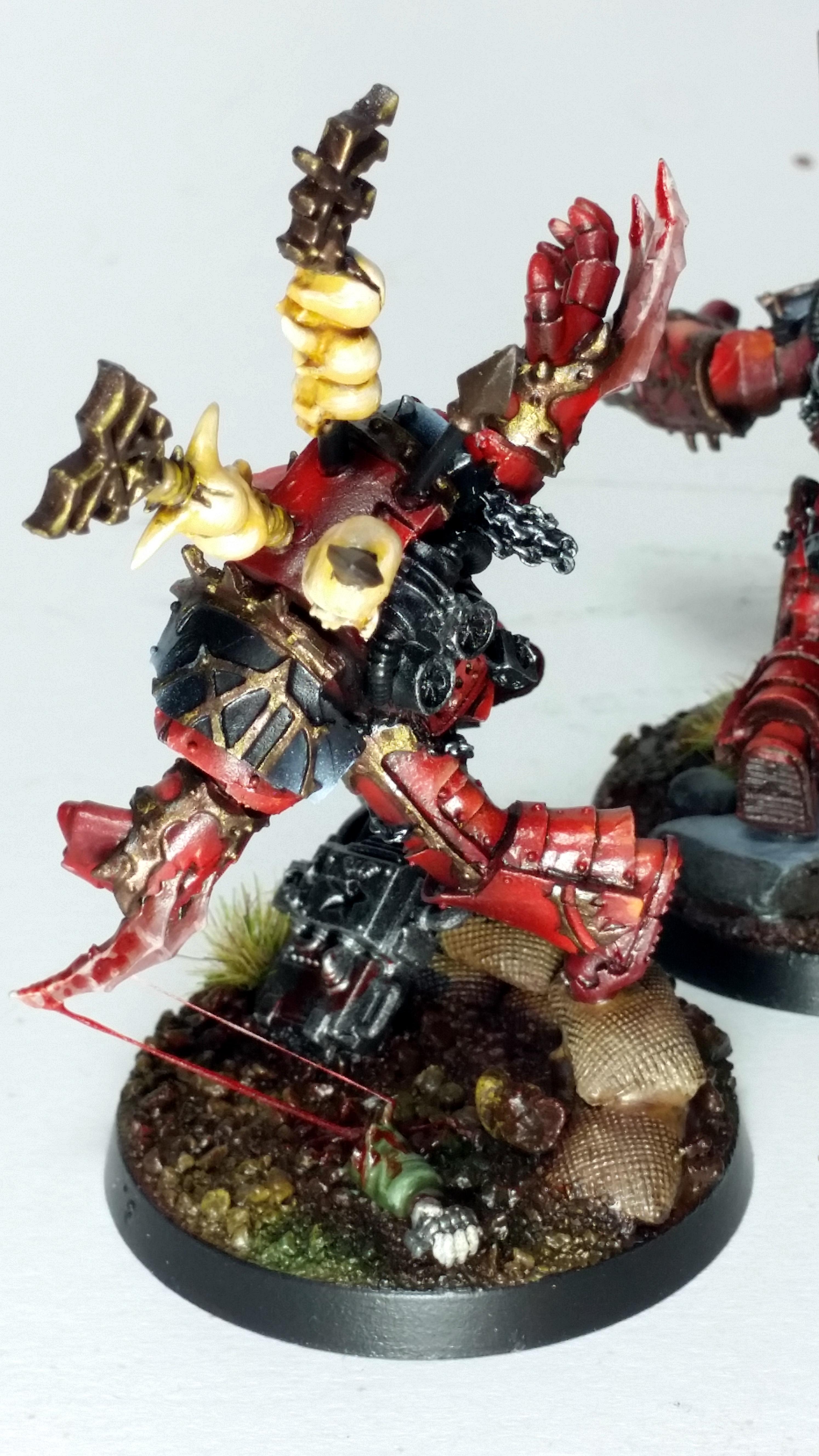 Berserkers, Chaos, Khorne, Space Marines, Warhammer 40,000, Warhammer Fantasy