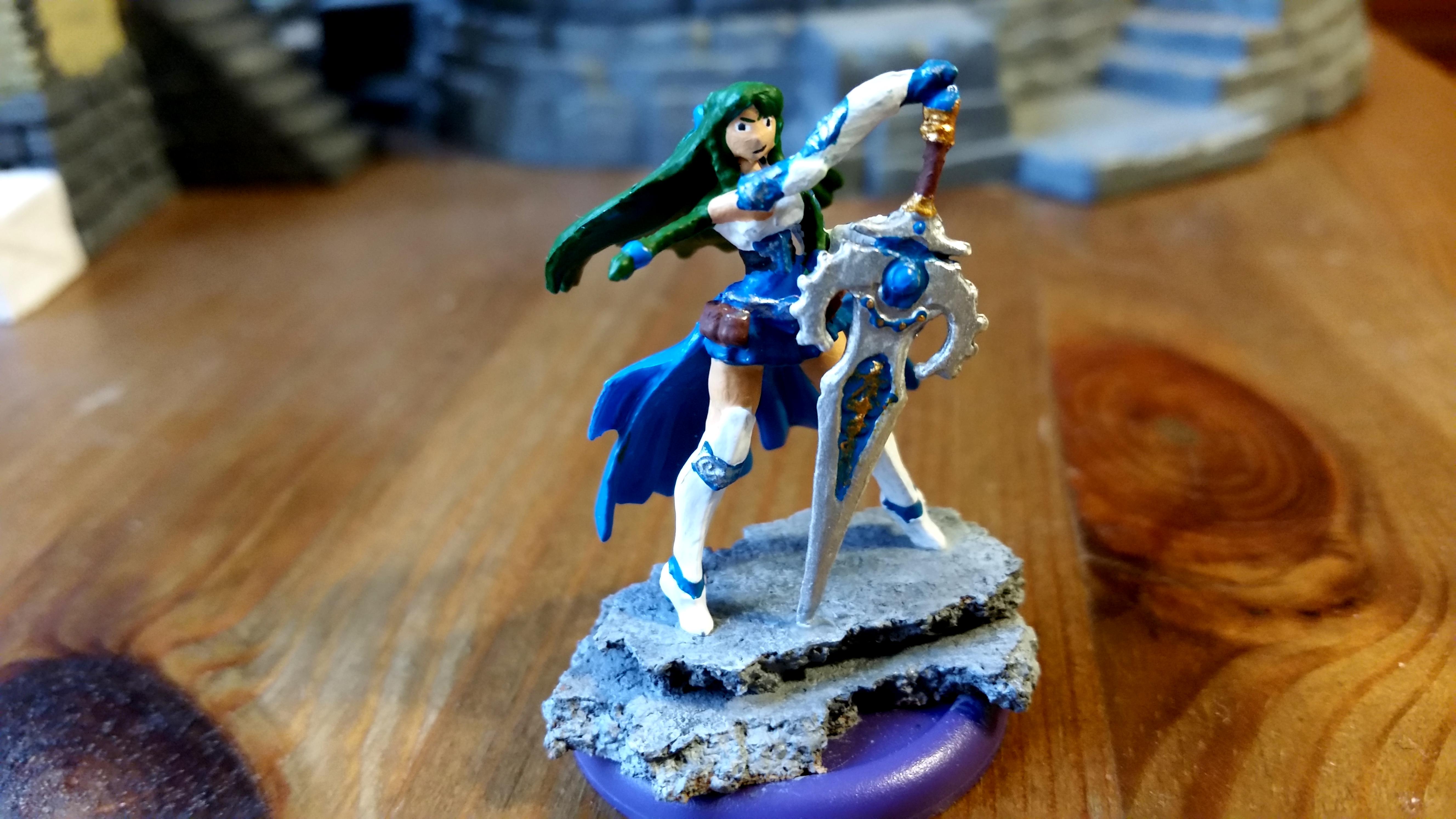 Isabeau Durand, Relic Knights, Shattered Sword, Soda Pop Miniatures