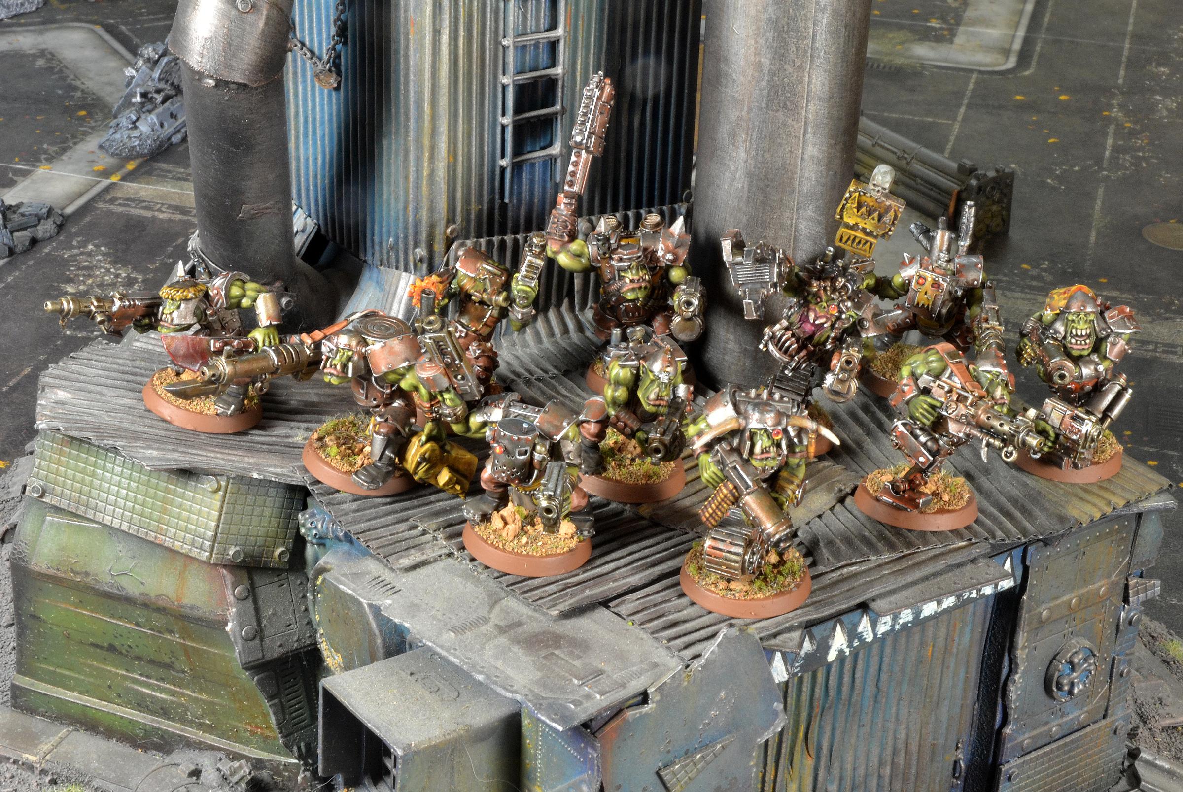 Aard Boyz, Bad Moons, Nerdfest09, Orks, Warhammer 40,000