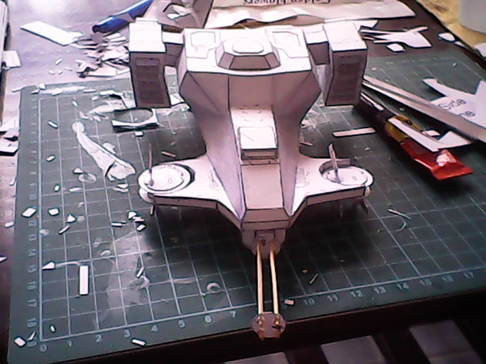 Build, Cardboard, Devilfish, Paper, Scratch, Scratch Build, Tau, Template