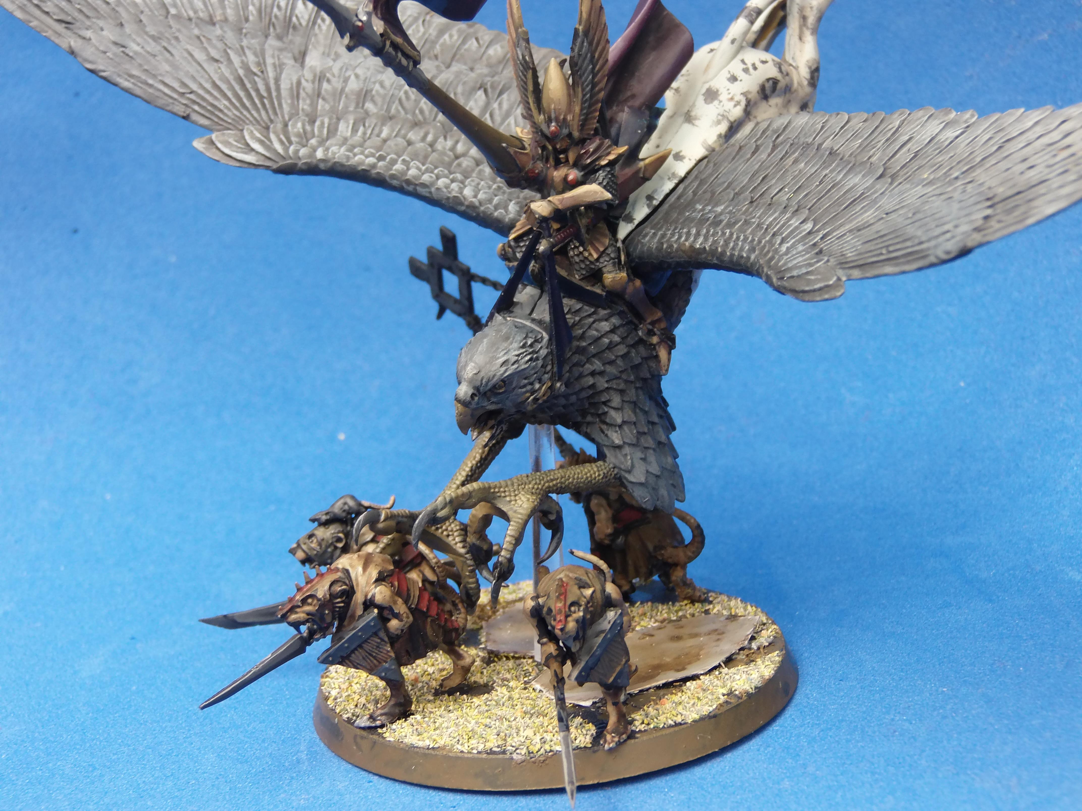 Diorama, Griffon, High Elves, Iob, Non-Metallic Metal, Skaven, Warhammer Fantasy