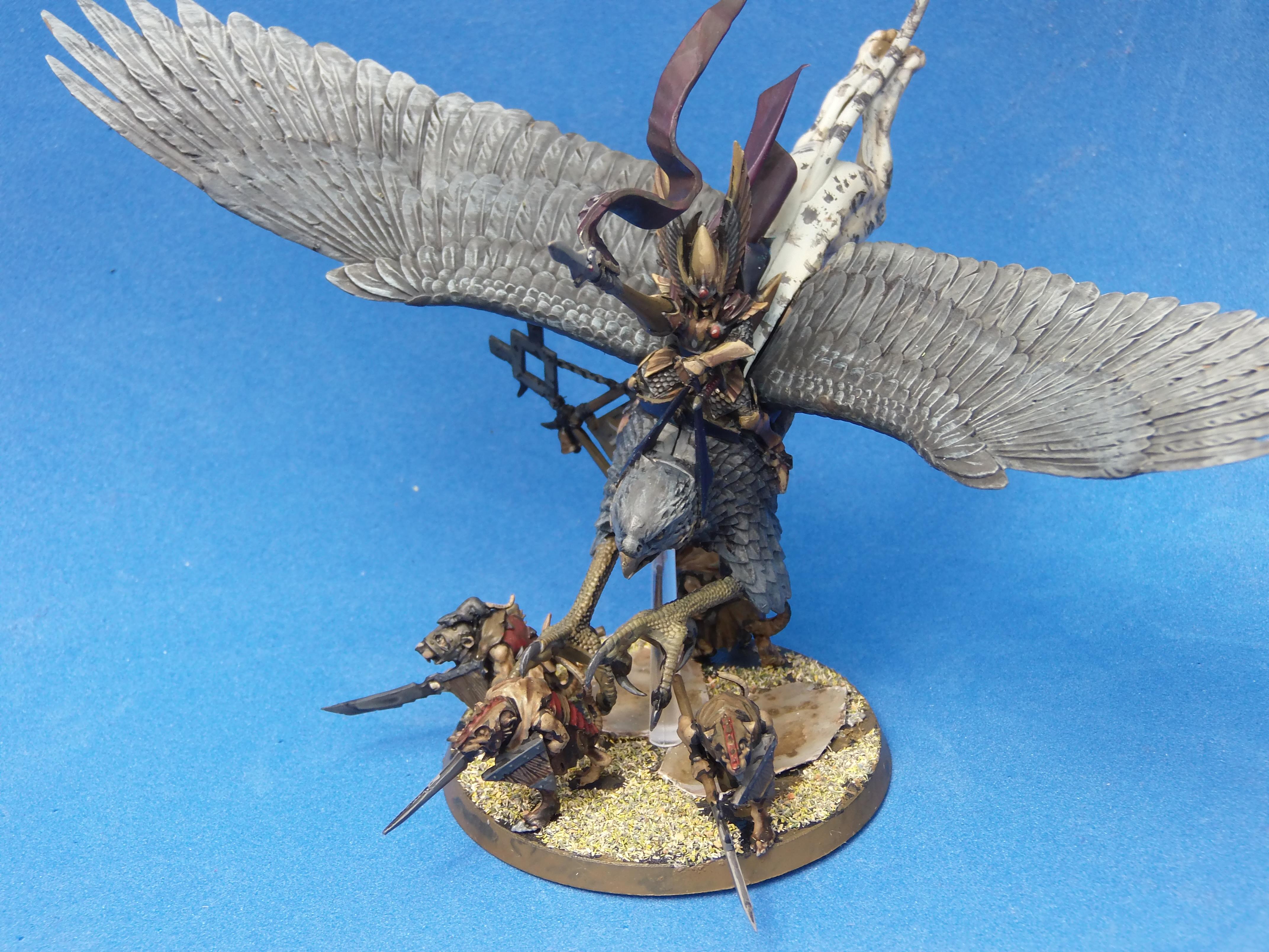 Diorama, Griffon, High Elves, Iob, Non-Metallic Metal, Skaven, Warhammer Fantasy