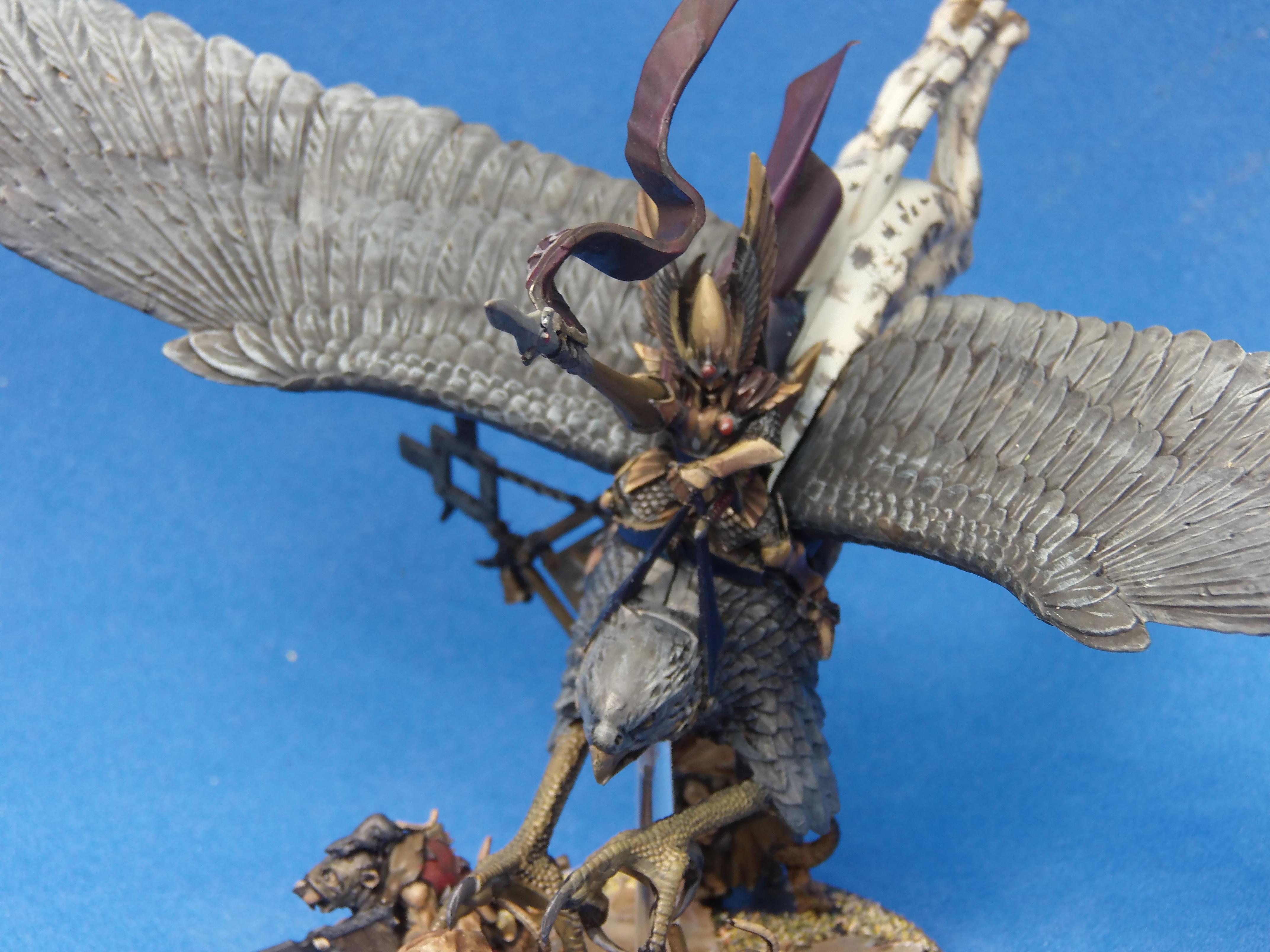 Diorama, Griffon, High Elves, Iob, Non-Metallic Metal, Skaven, Warhammer Fantasy