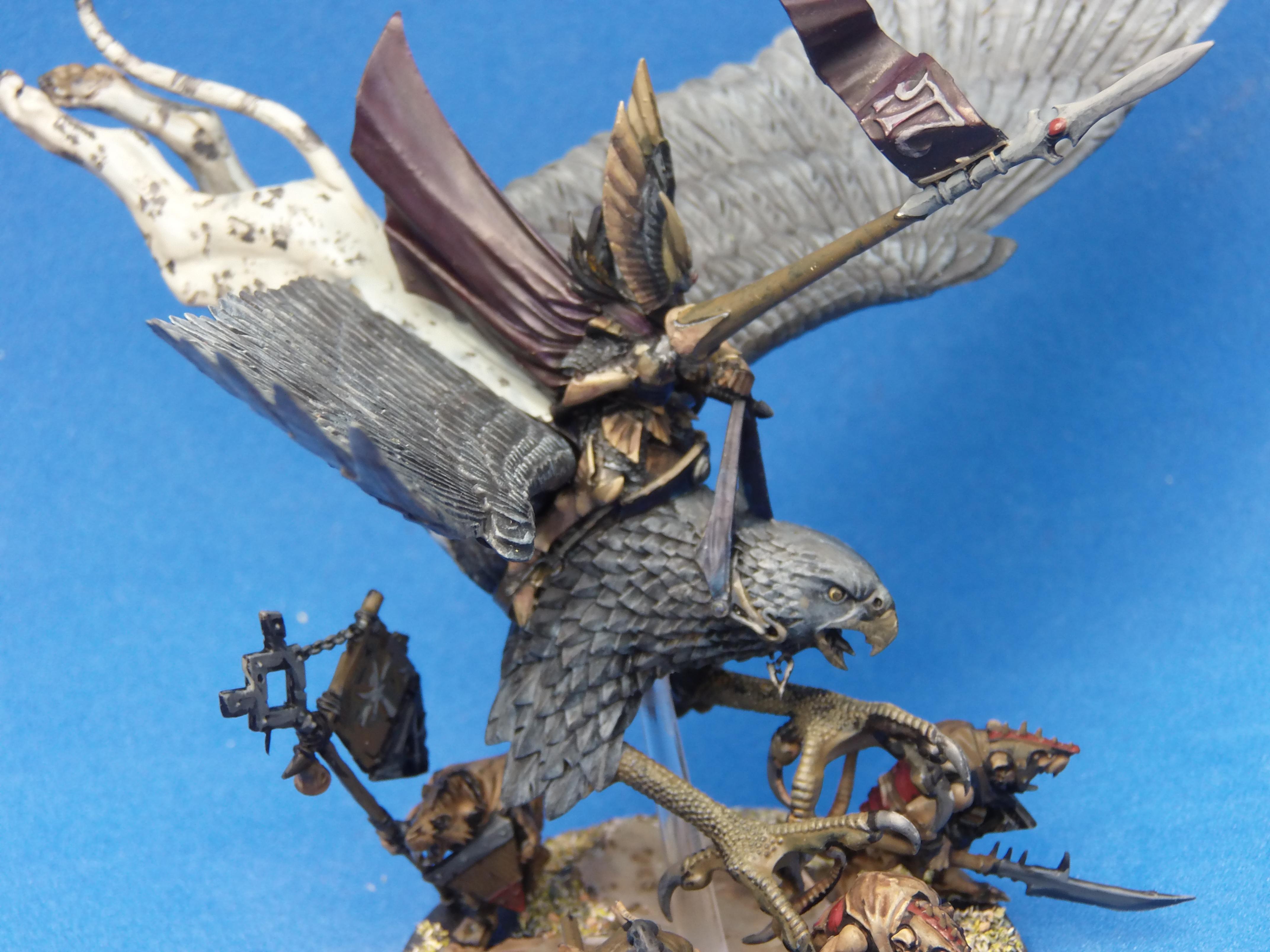 Diorama, Griffon, High Elves, Iob, Non-Metallic Metal, Skaven, Warhammer Fantasy