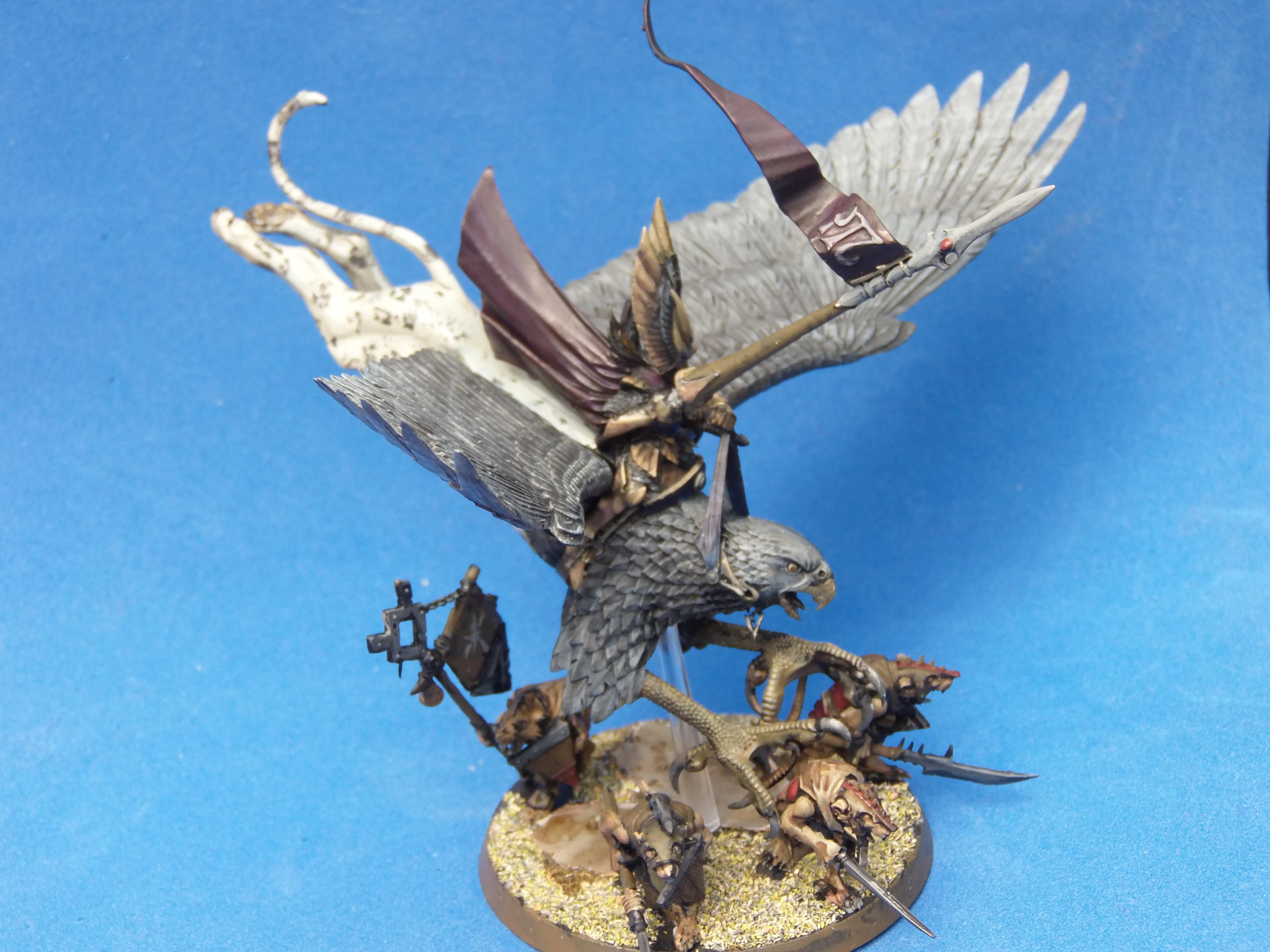 Diorama, Griffon, High Elves, Iob, Non-Metallic Metal, Skaven, Warhammer Fantasy