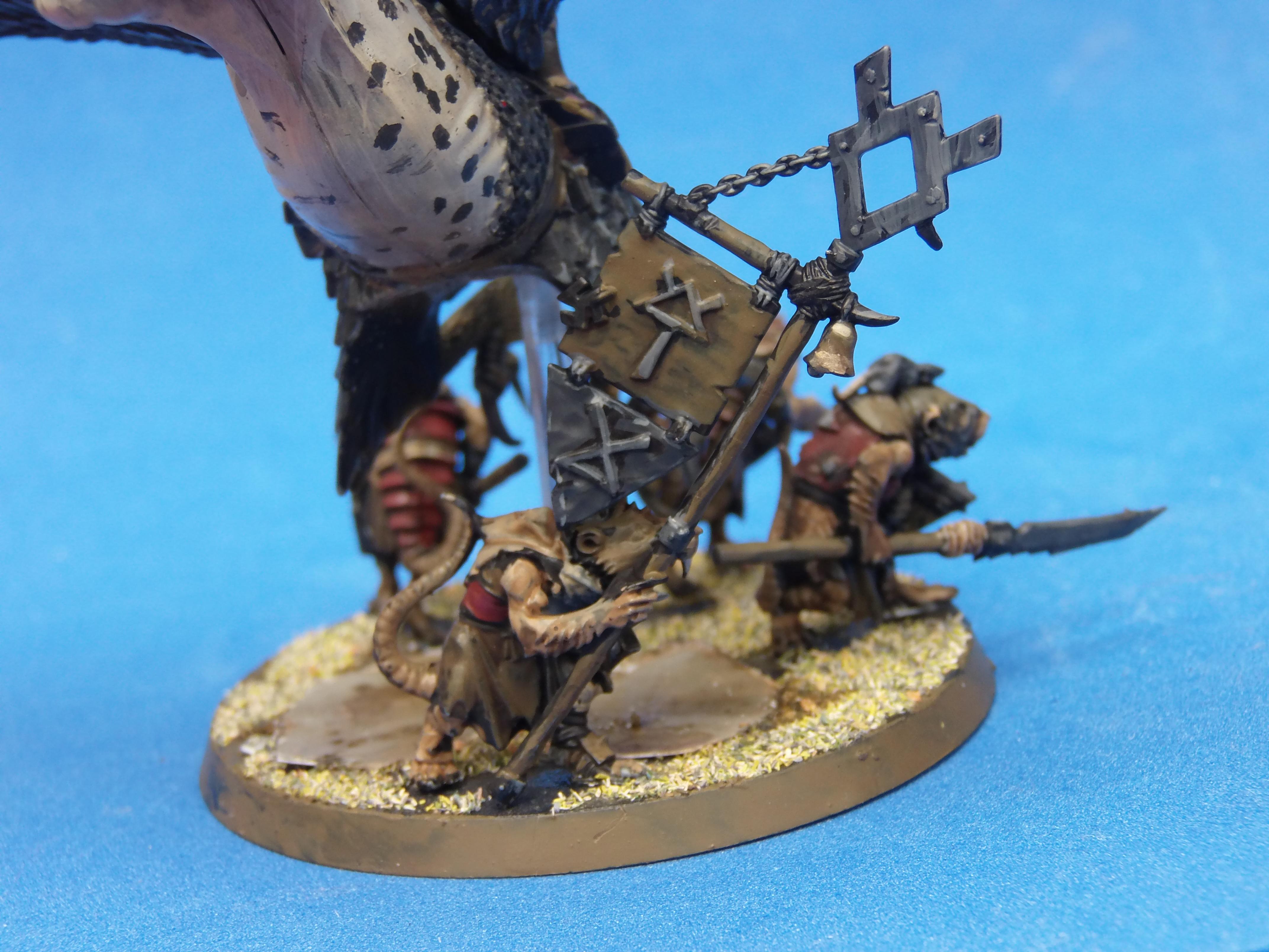 Diorama, Griffon, High Elves, Iob, Non-Metallic Metal, Skaven, Warhammer Fantasy