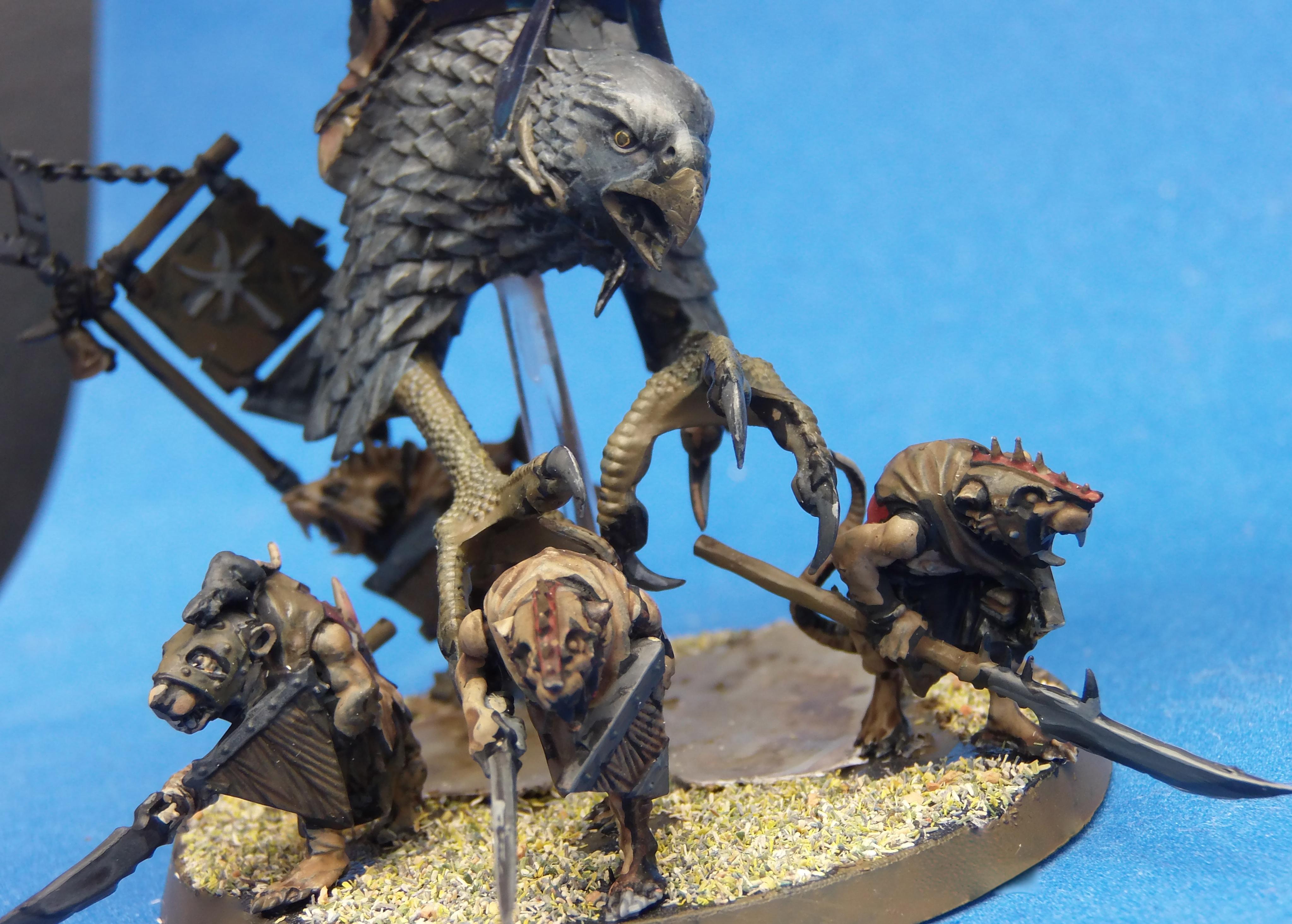 Diorama, Griffon, High Elves, Iob, Non-Metallic Metal, Skaven, Warhammer Fantasy