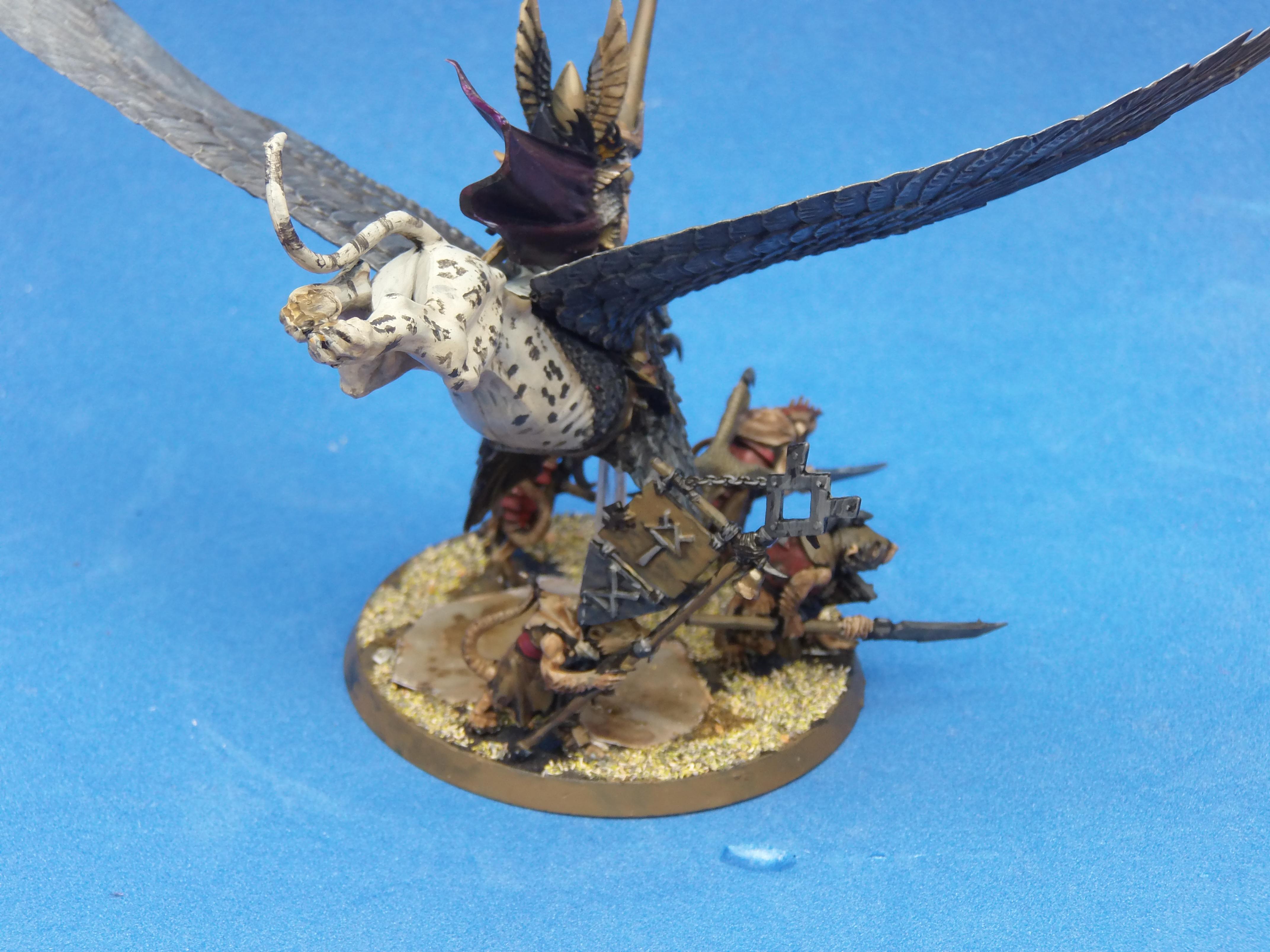 Diorama, Griffon, High Elves, Iob, Non-Metallic Metal, Skaven, Warhammer Fantasy