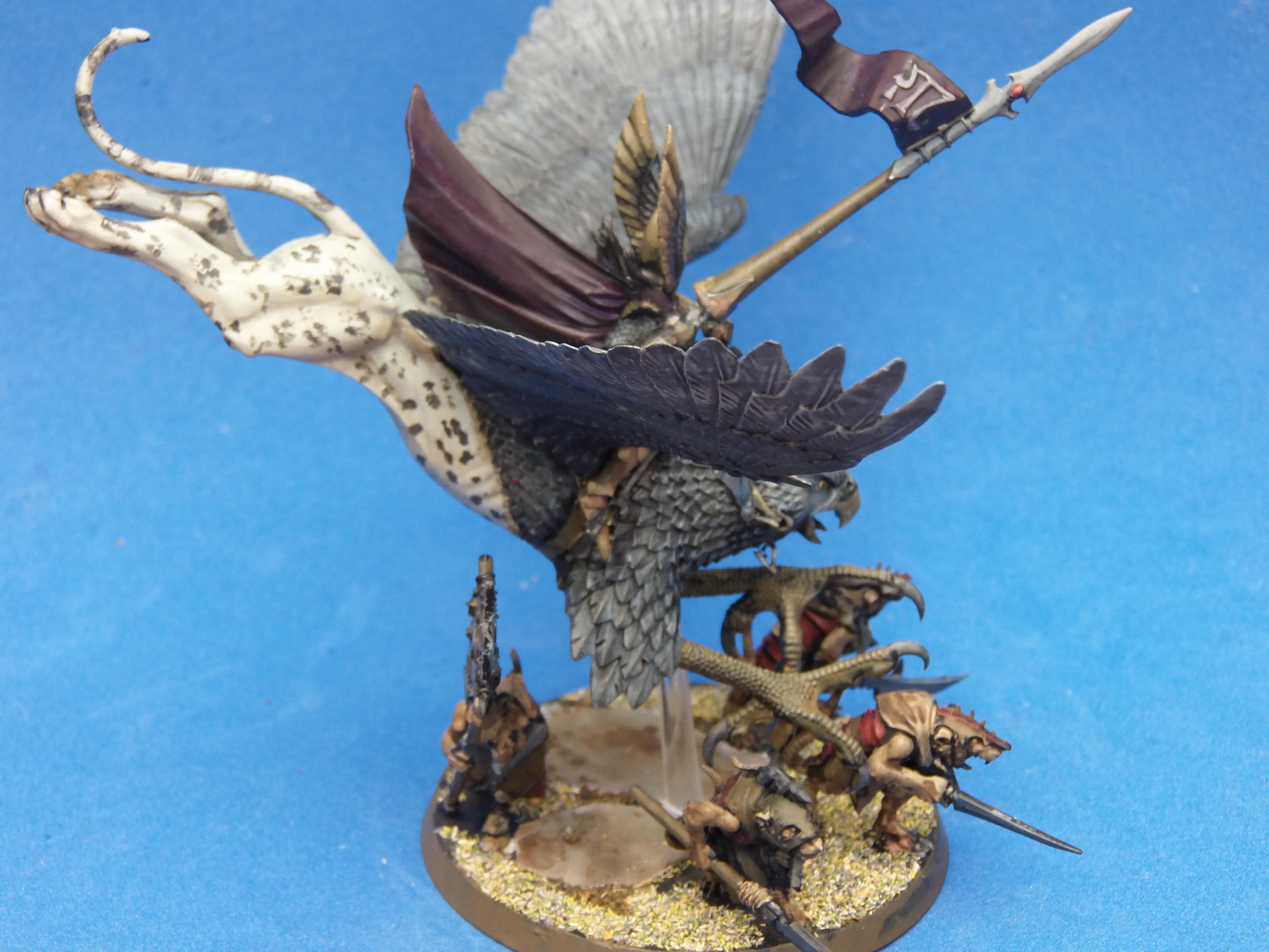 Diorama, Griffon, High Elves, Iob, Non-Metallic Metal, Skaven, Warhammer Fantasy