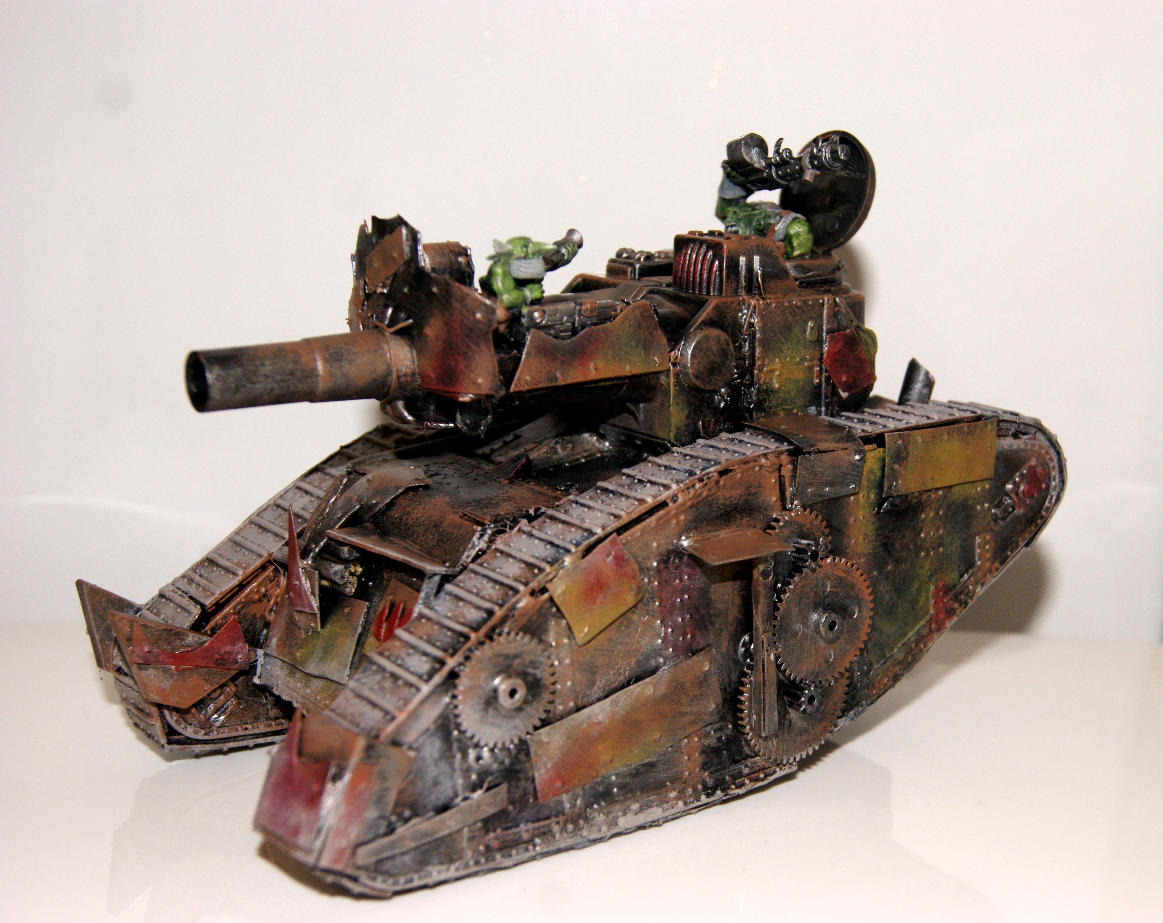 Conversion, Kill Krusha, Kill Tank, Looted, Orks, Scratchbuild. Scratch Built, Tank, Warhammer 40,000