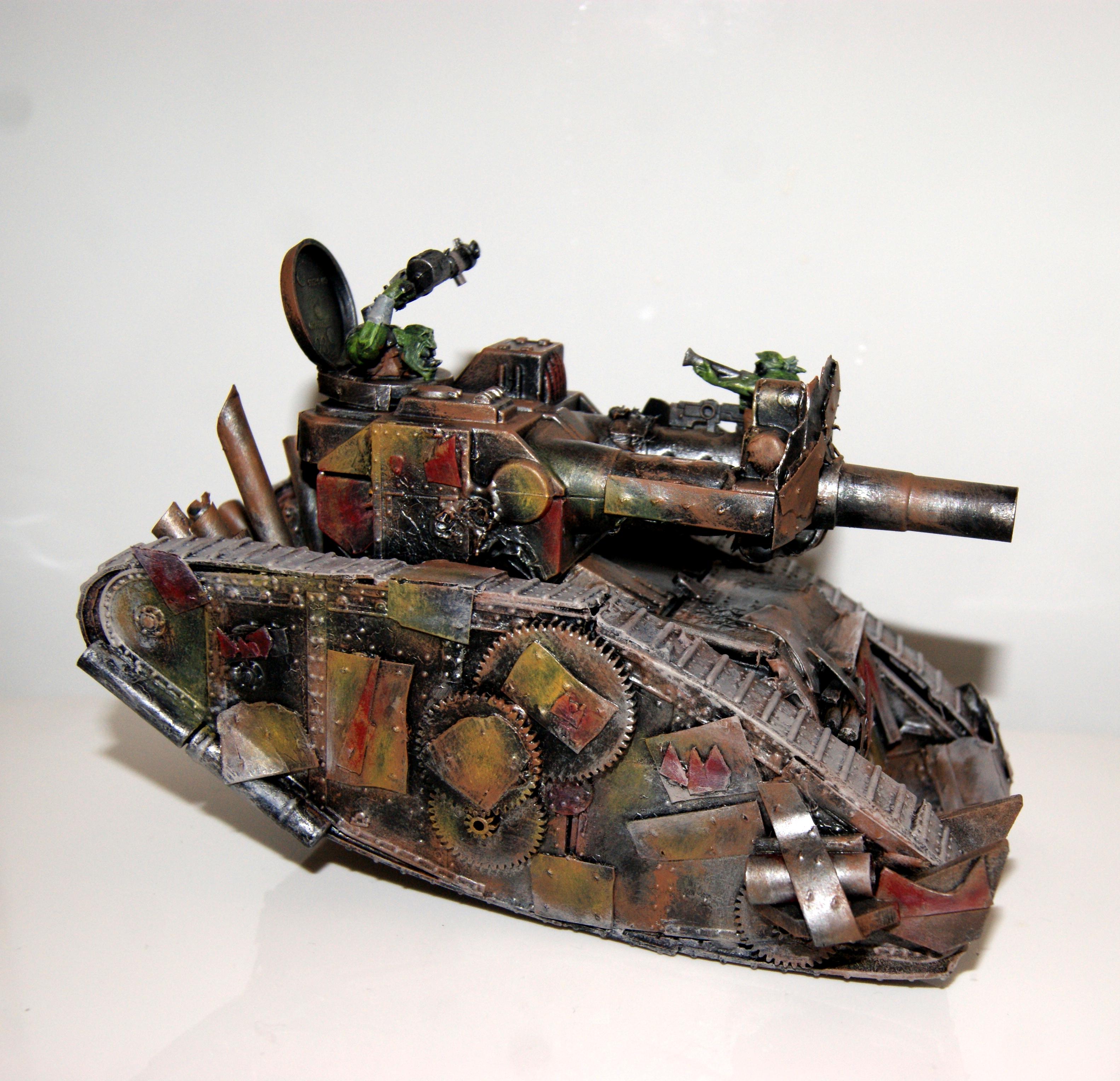 Conversion, Kill Krusha, Kill Tank, Looted, Orks, Scratchbuild. Scratch Built, Tank, Warhammer 40,000