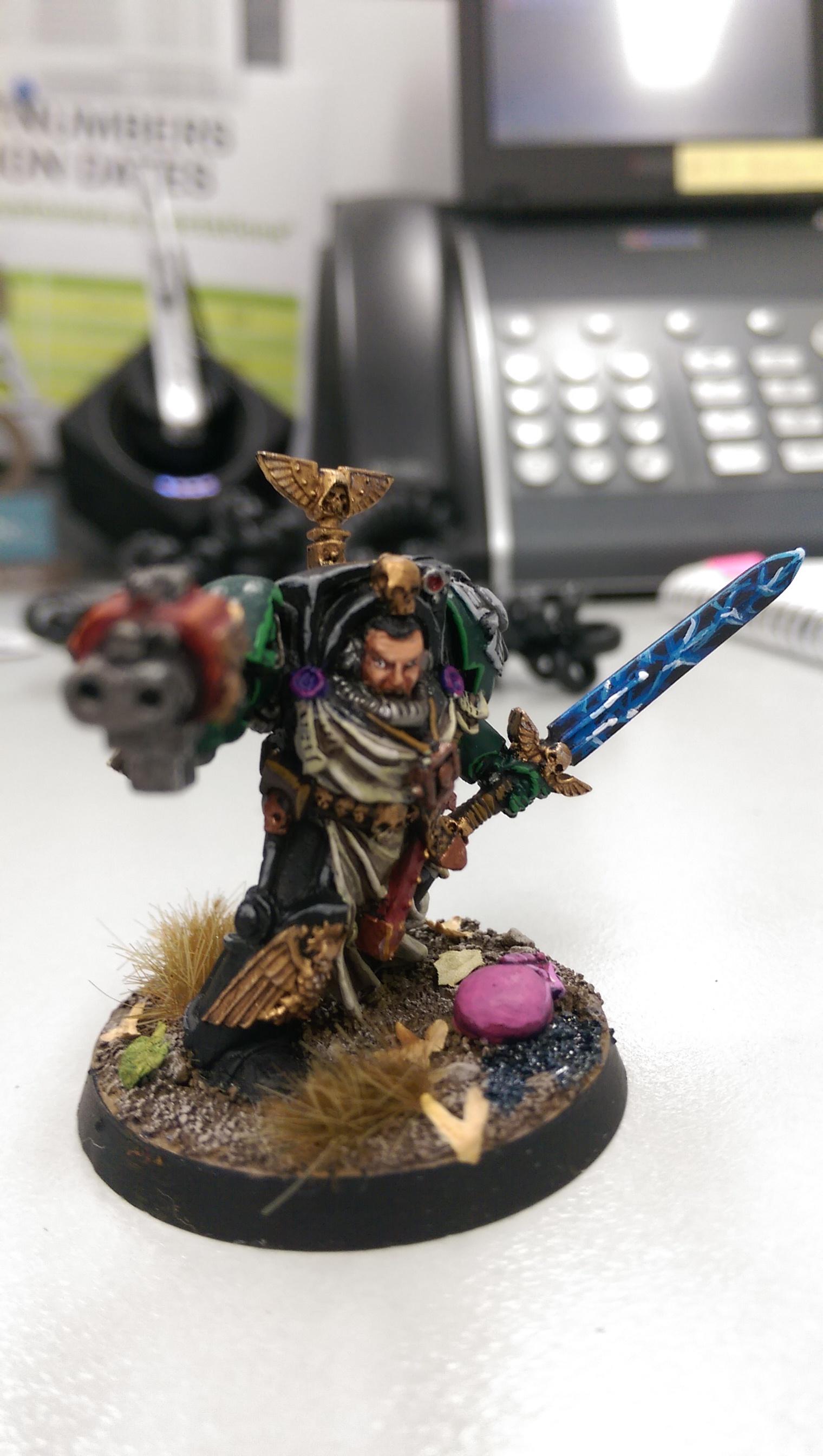 Space Marines, Terminator Armor, Terminator Captain