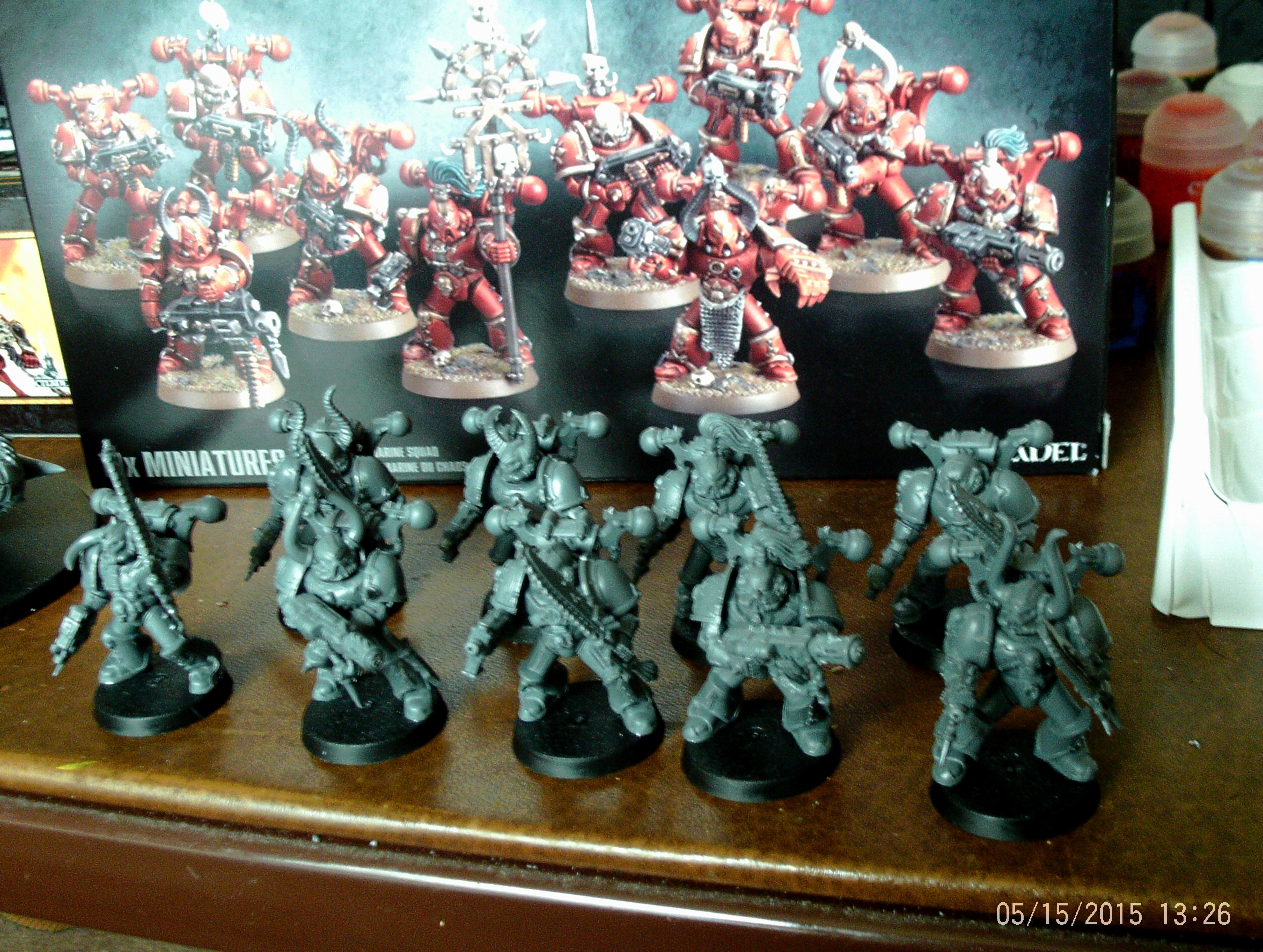 Unpainted CSM Squad