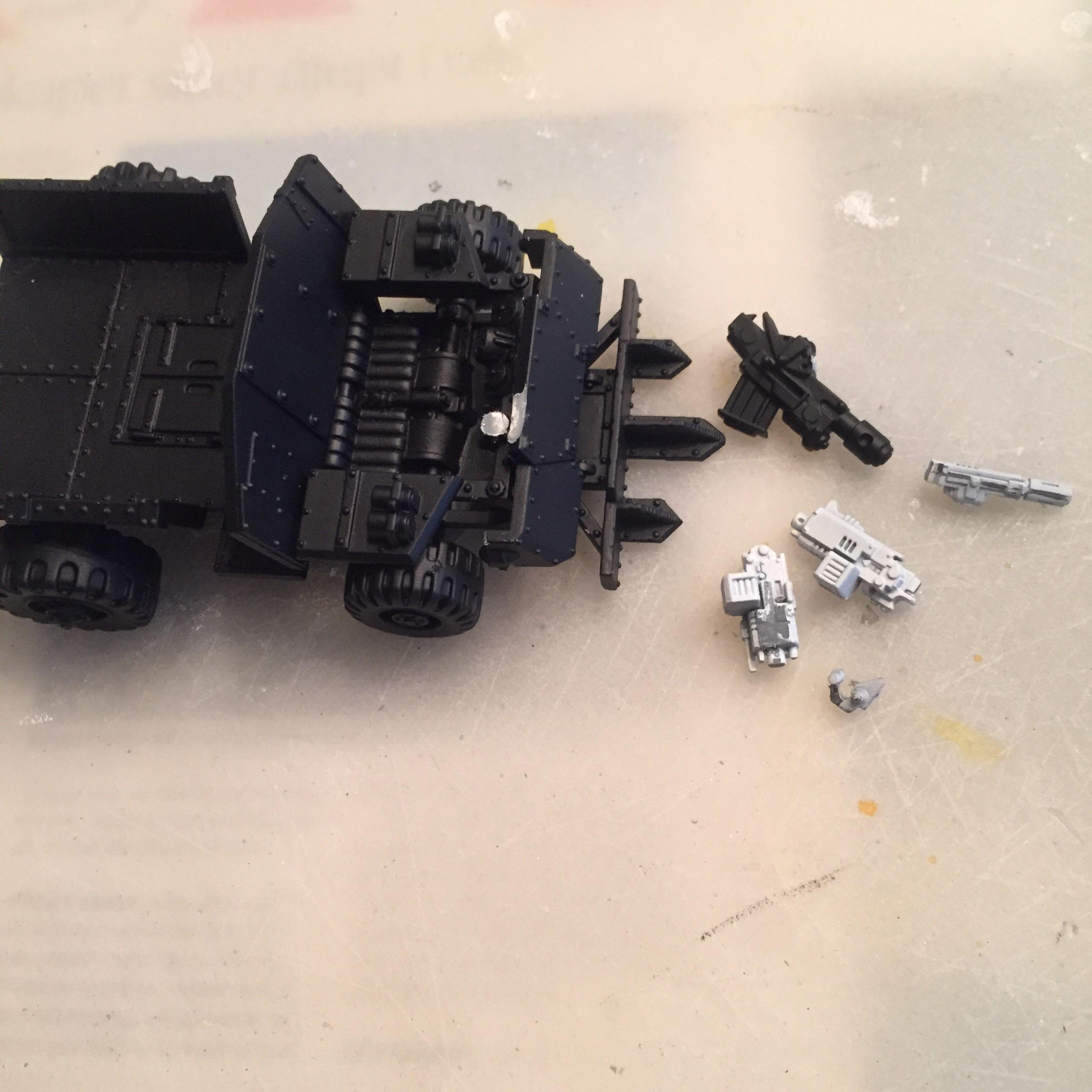 Trukk, starting the weapon build