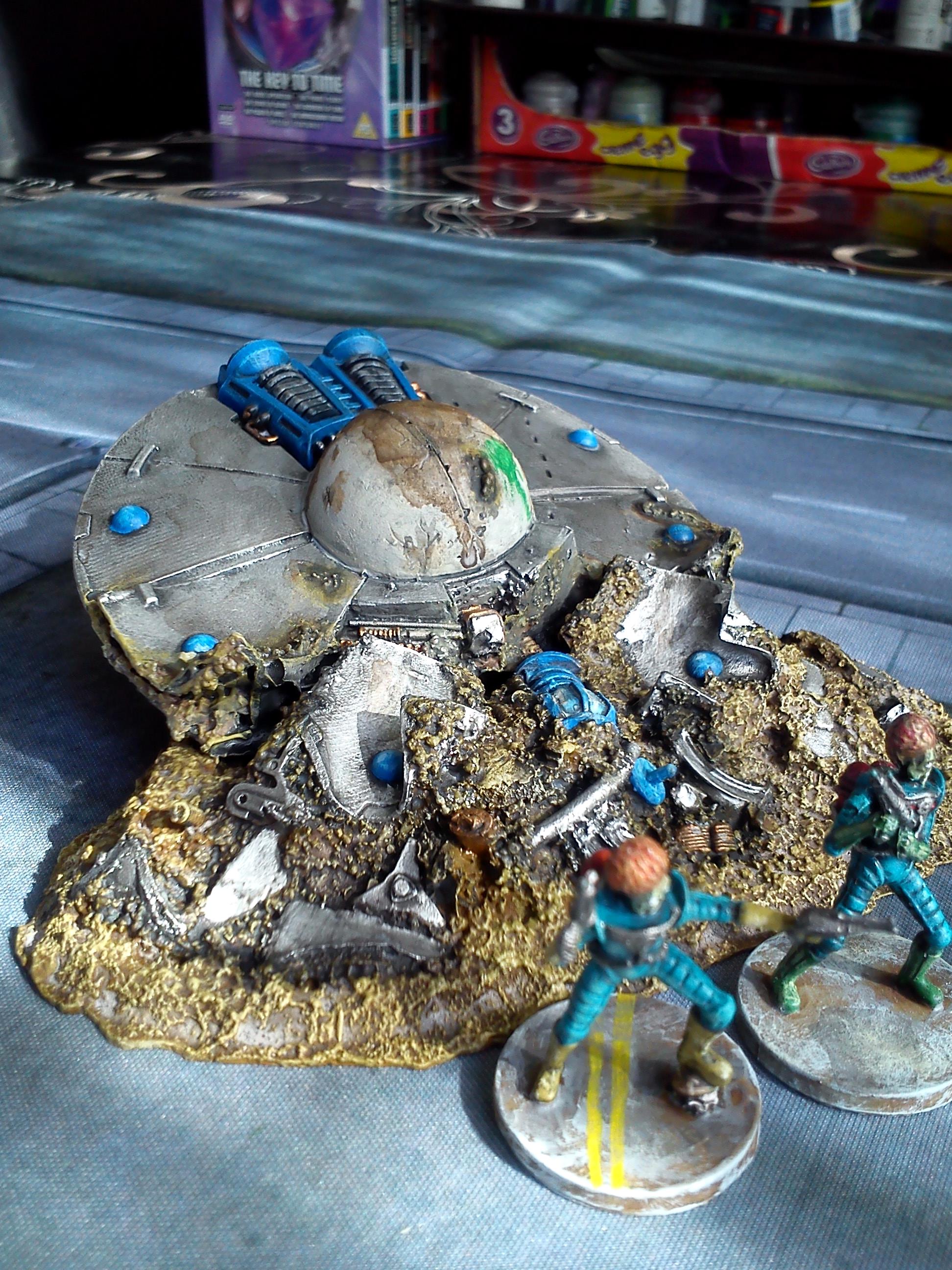 crashed saucer