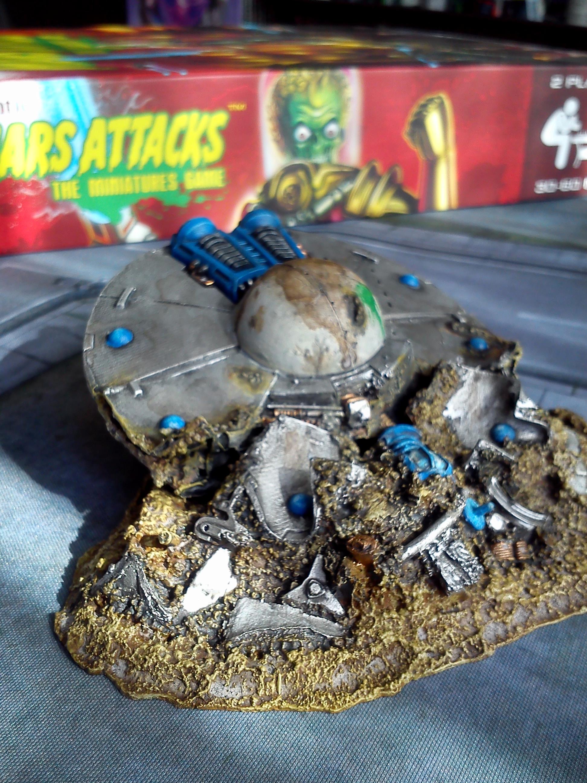 crashed saucer