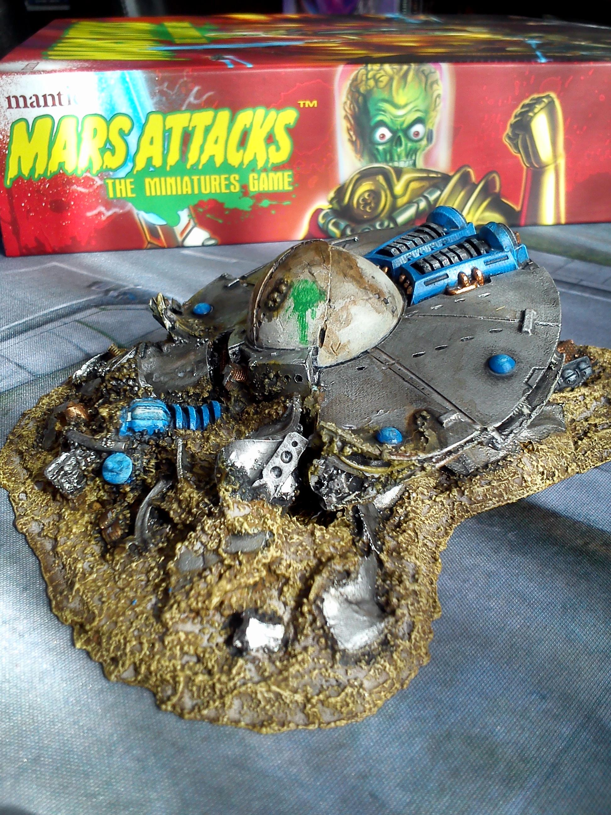 crashed saucer
