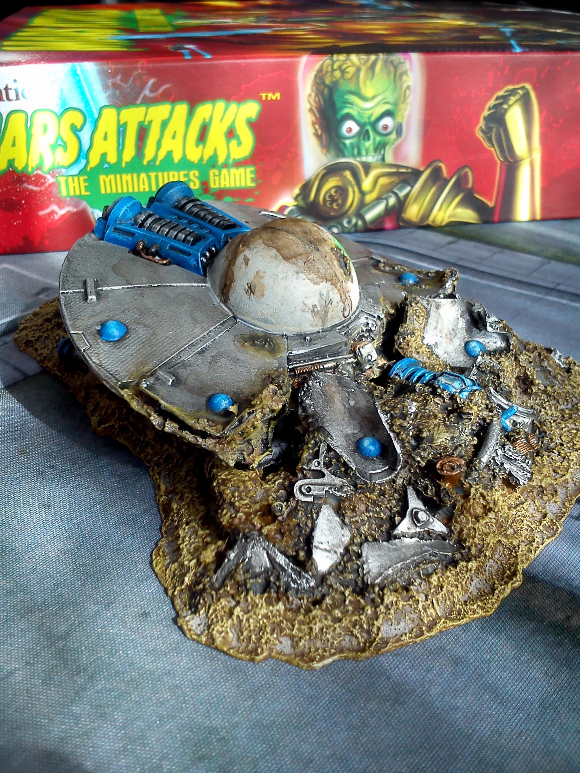 crashed saucer