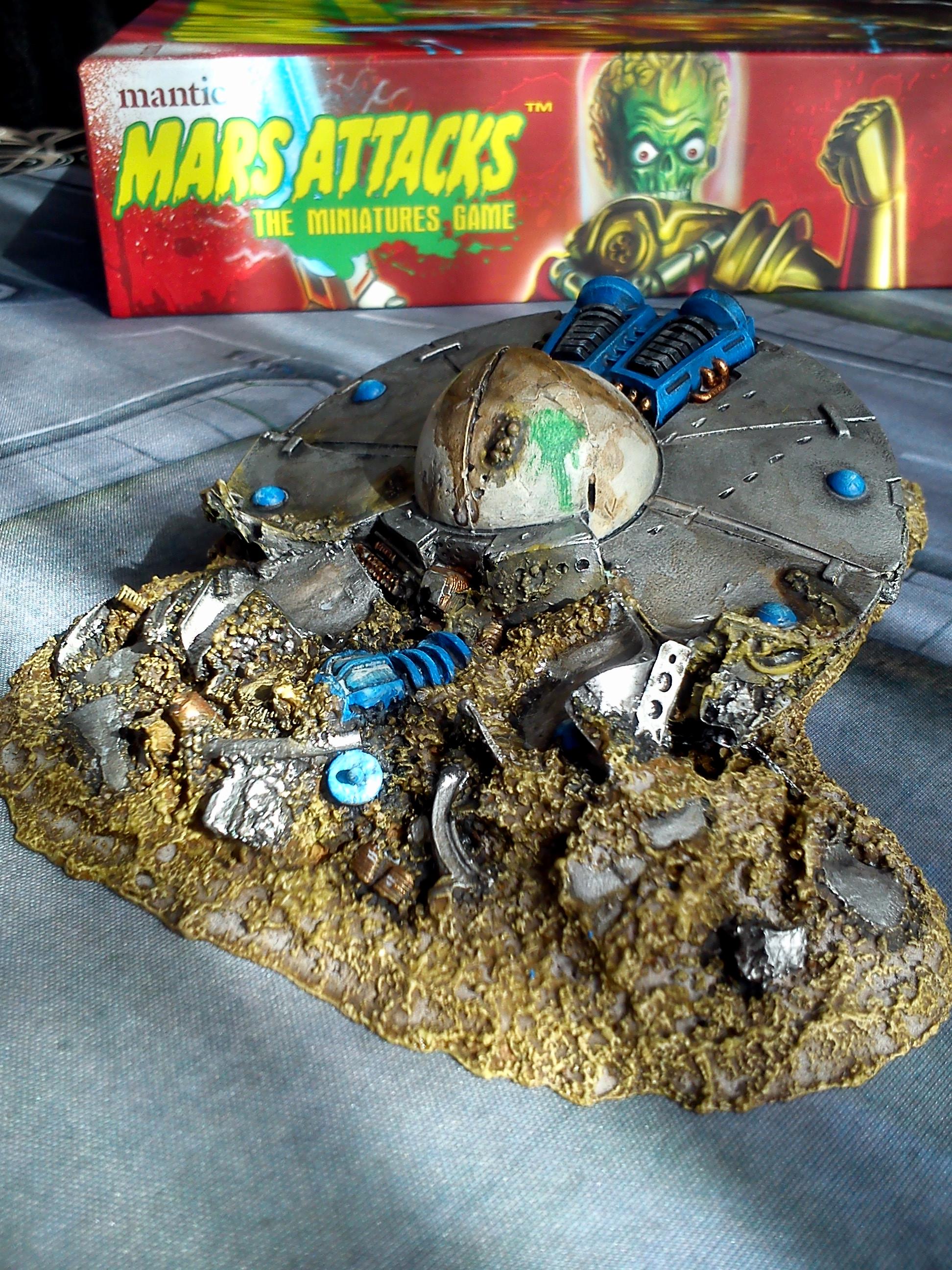crashed saucer