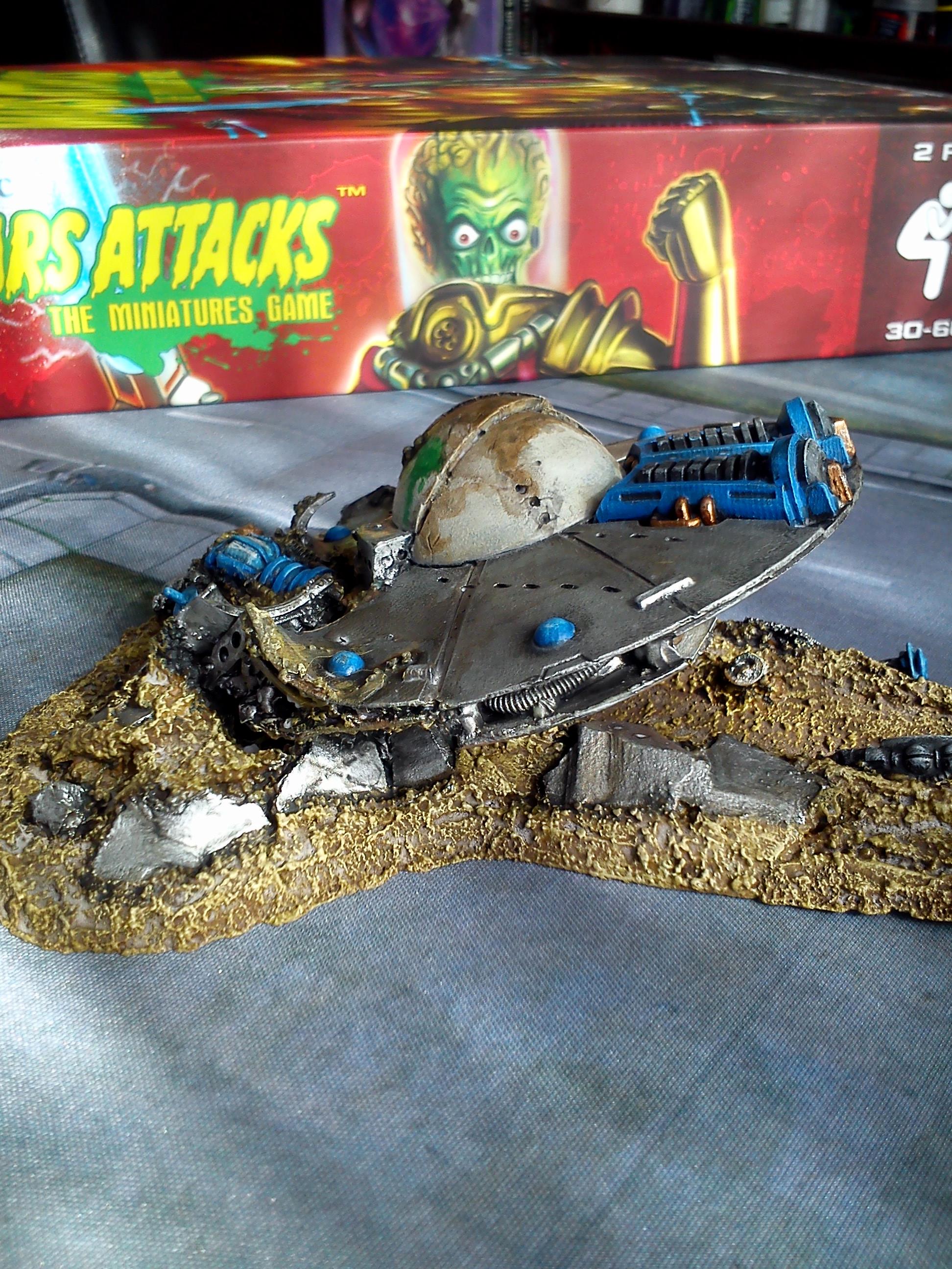 crashed saucer