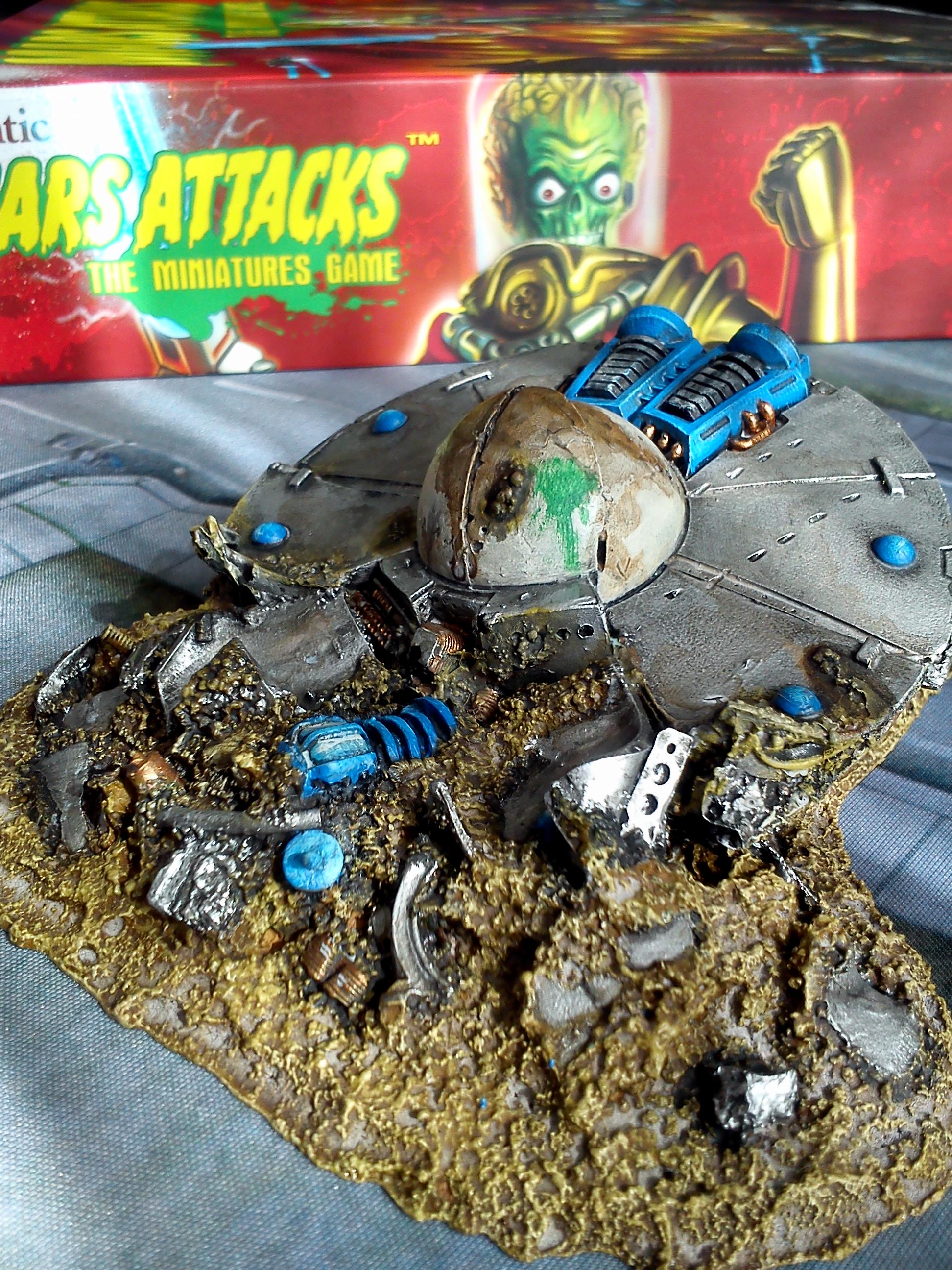 crashed saucer