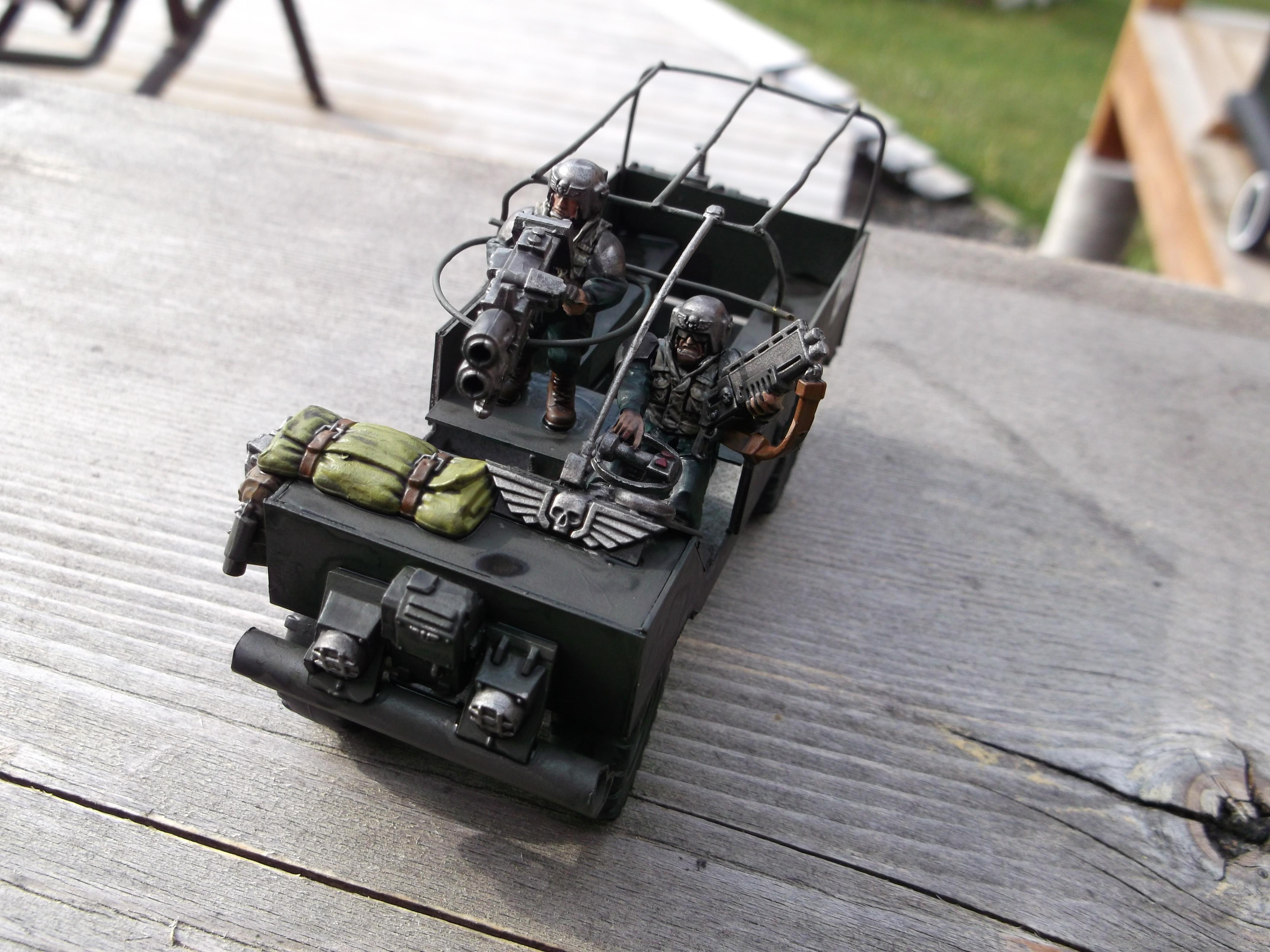 Imperial Guard, Jeep, Scratch Build