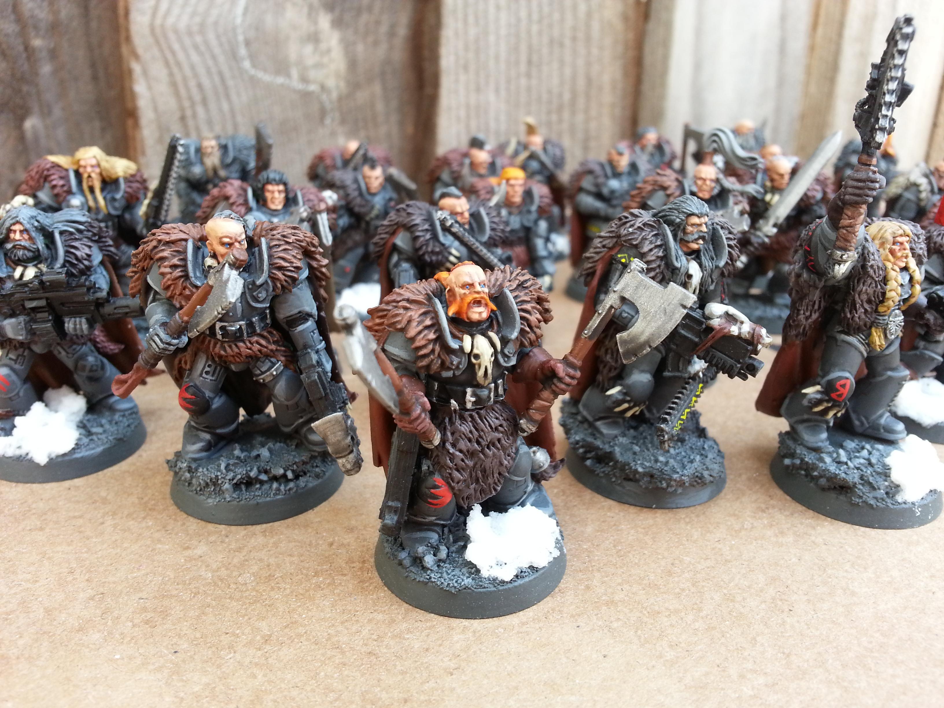 30k, Grey Hunters, Legion Tactical Squad, Space Wolves